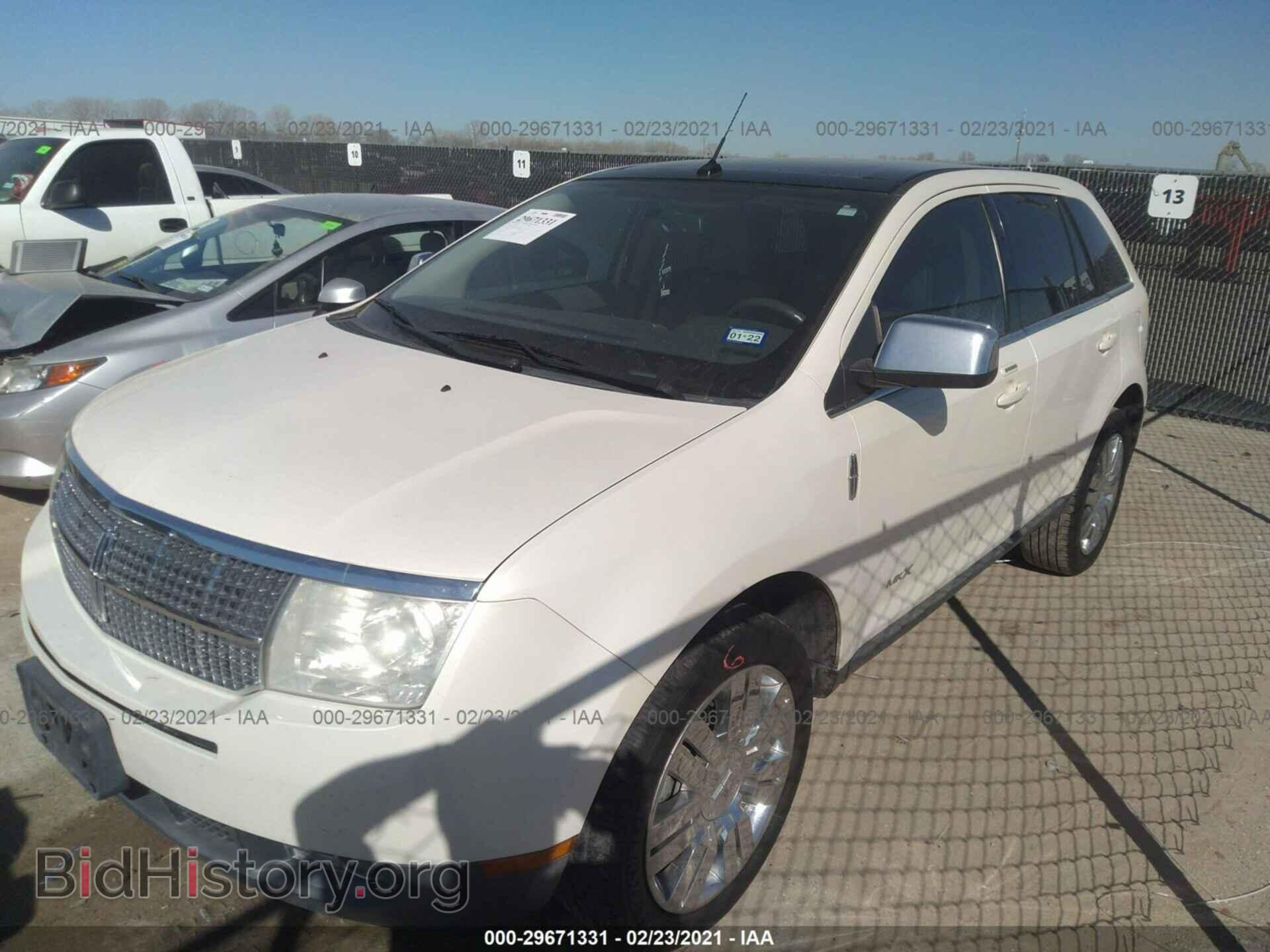 2008 LINCOLN MKX - VIN: 2LMDU68C38BJ38245 - Фото 2