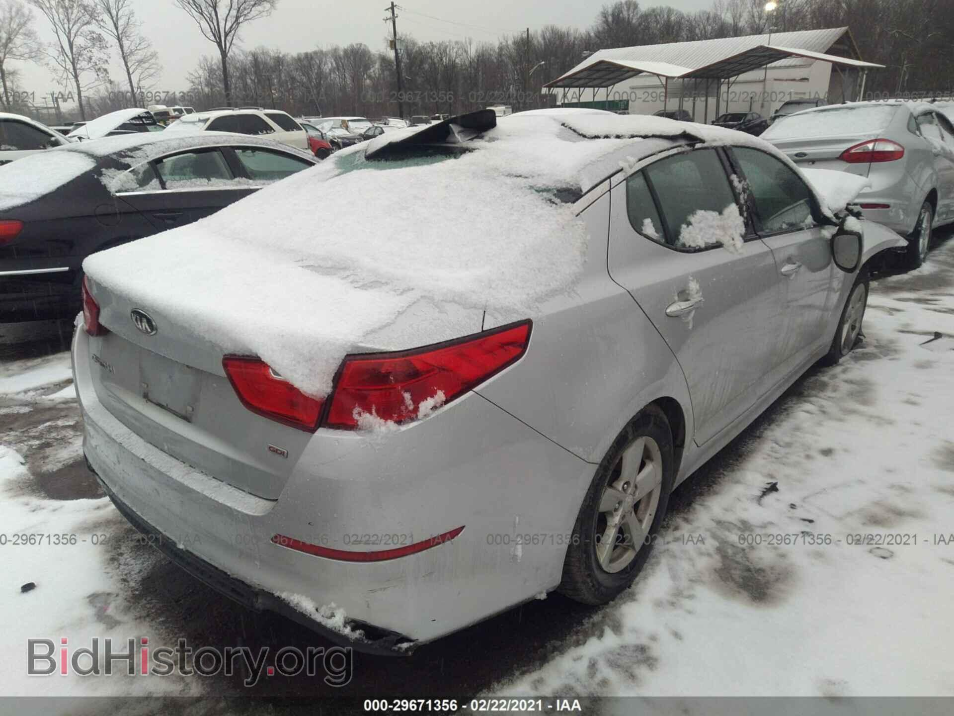 2014 KIA OPTIMA - VIN: 5XXGM4A71EG268695 - Фото 4