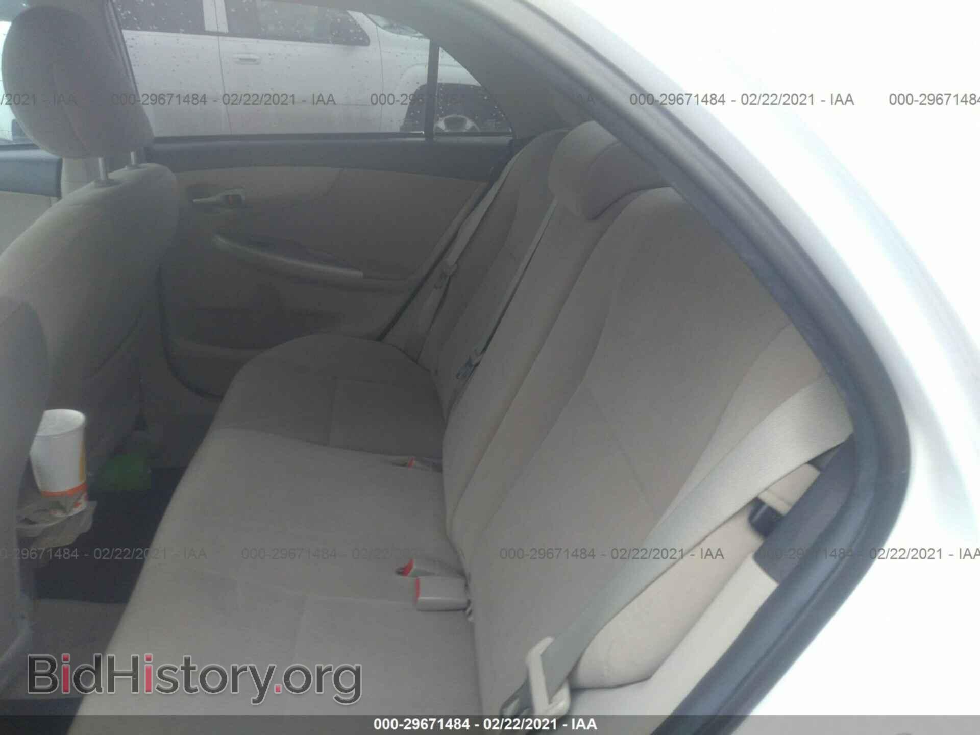 2011 TOYOTA COROLLA - VIN: 2T1BU4EE4BC604782 - Фото 8