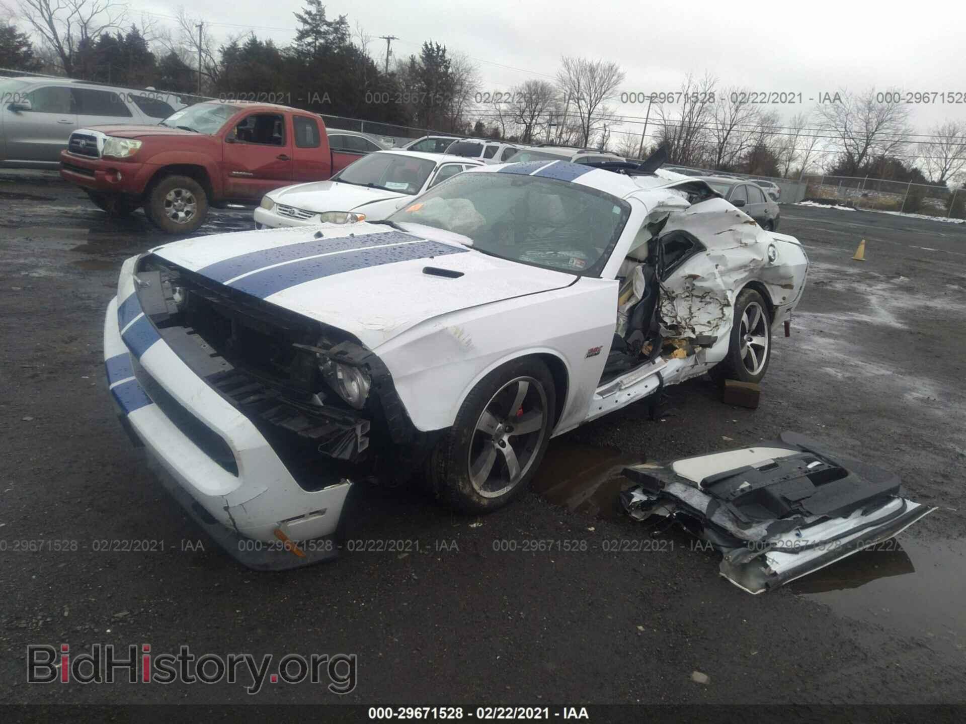 2011 DODGE CHALLENGER - VIN: 2B3CJ7DJ5BH501195 - Фото 2