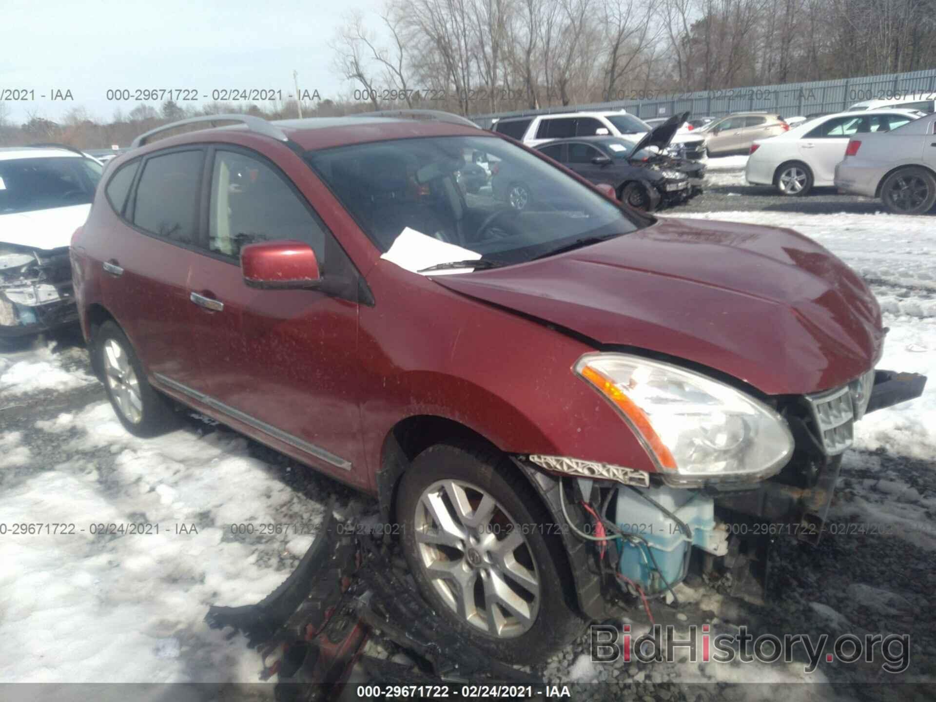 Photo JN8AS5MVXBW306239 - NISSAN ROGUE 2011