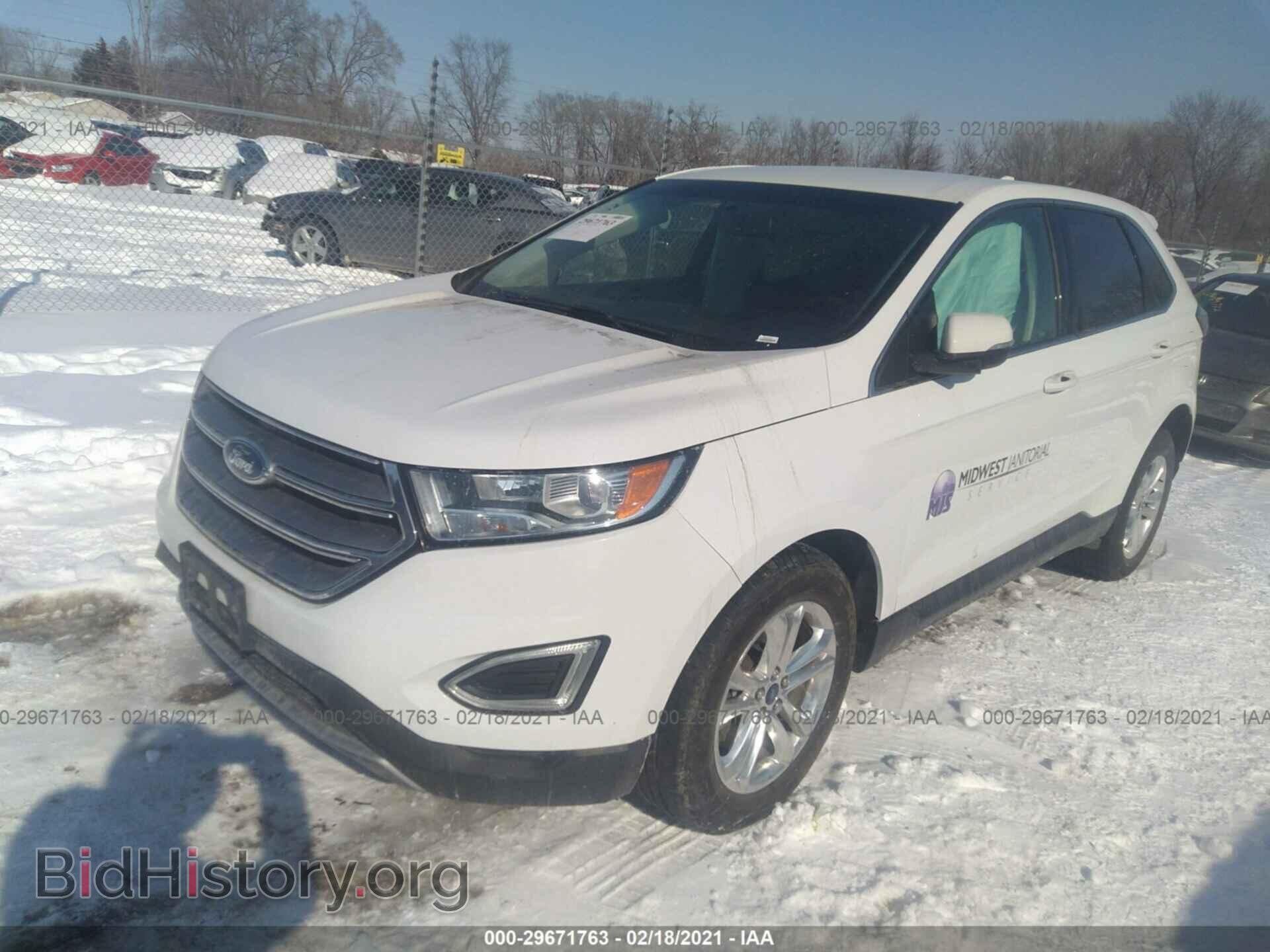 2017 FORD EDGE - VIN: 2FMPK4J80HBB93518 - Фото 2
