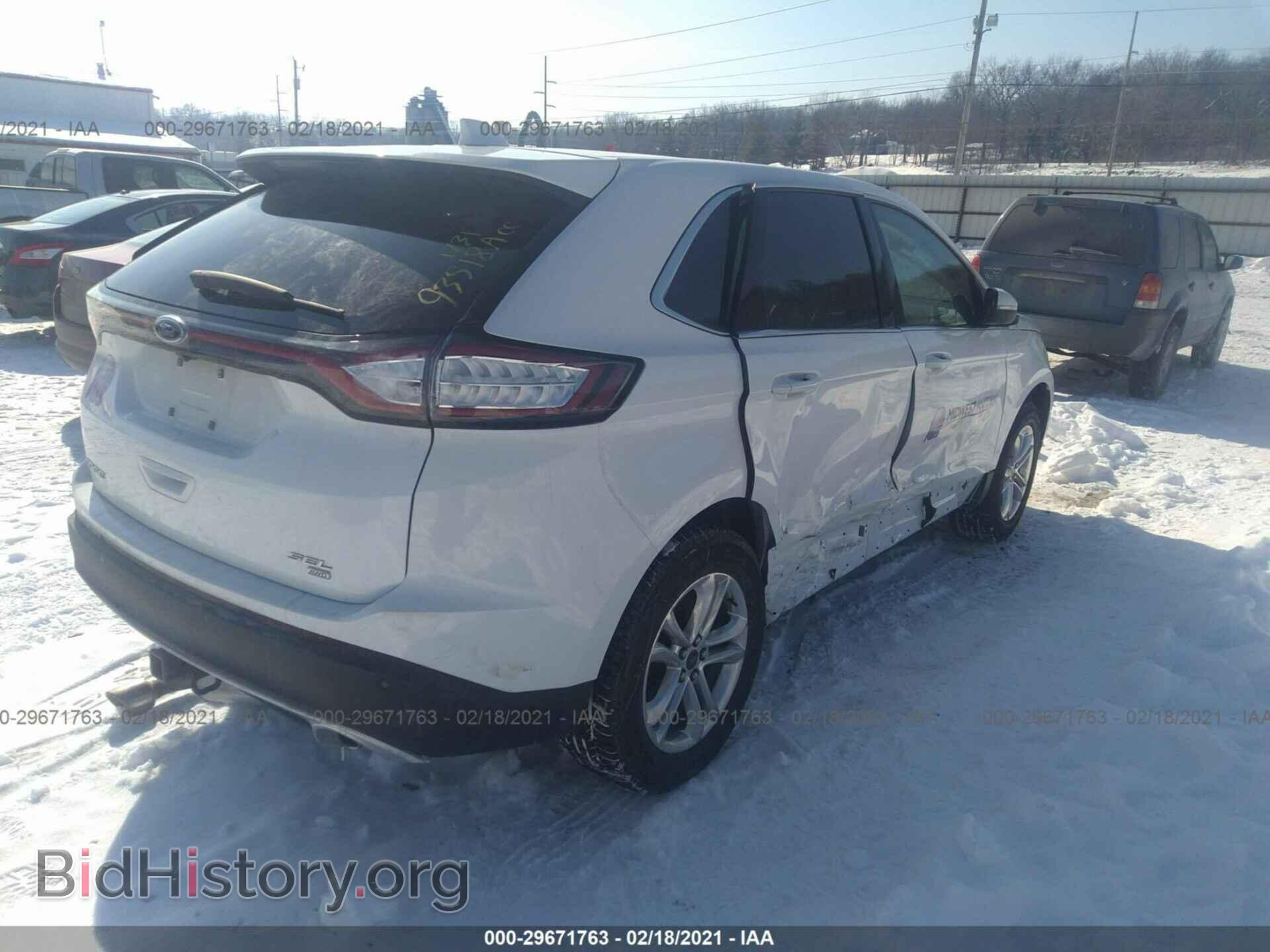 2017 FORD EDGE - VIN: 2FMPK4J80HBB93518 - Фото 4