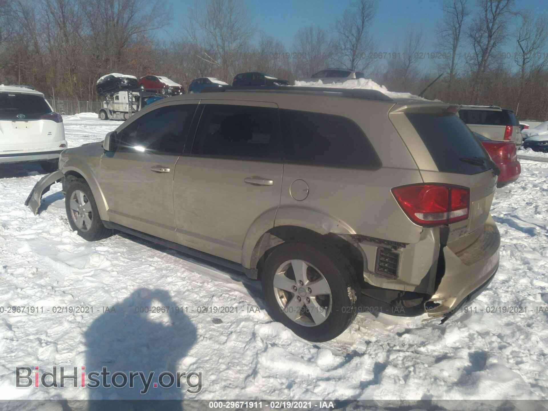 2011 DODGE JOURNEY - VIN: 3D4PH1FG1BT557025 - Фото 3