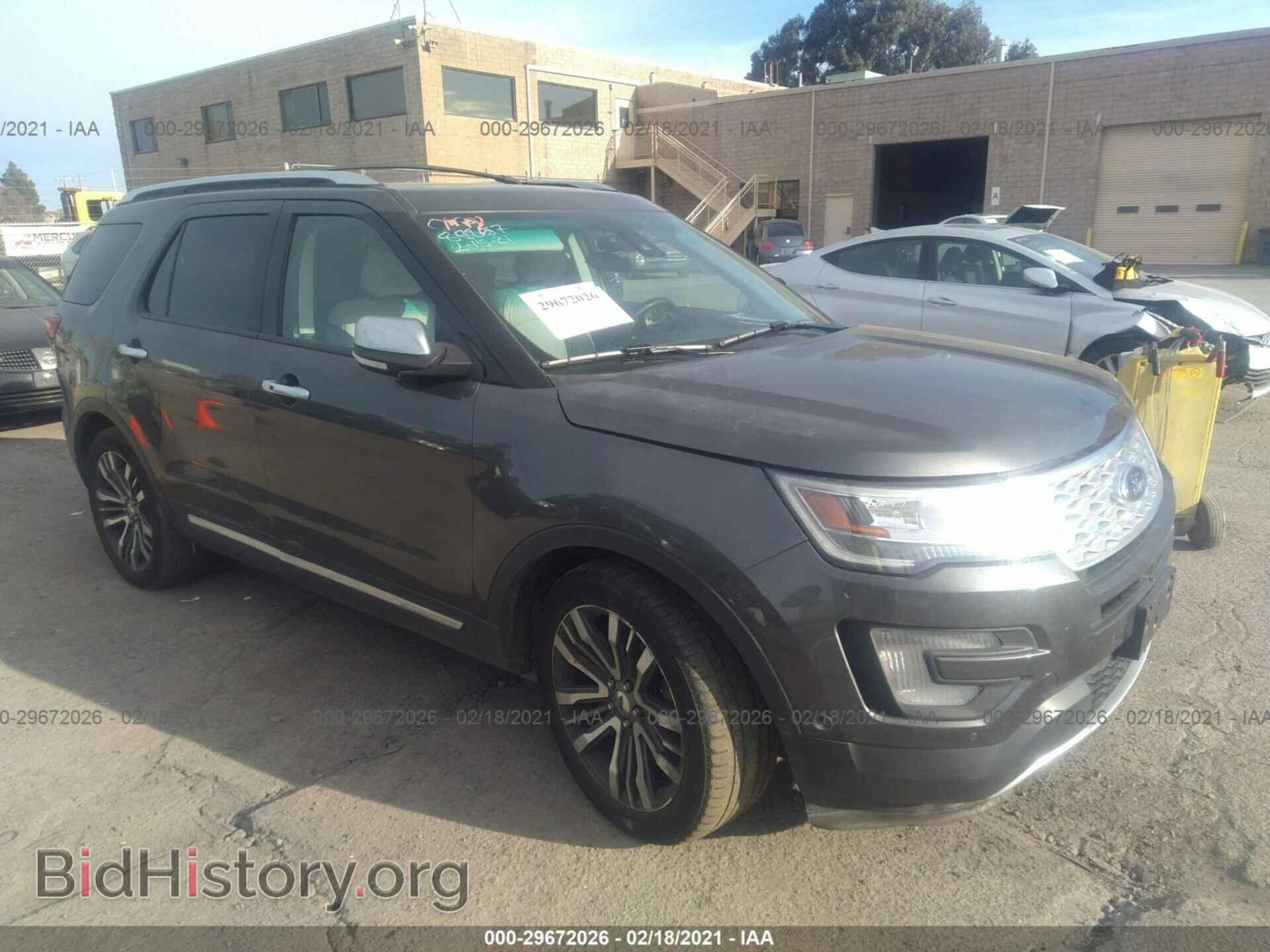 Photo 1FM5K8HT6GGC59652 - FORD EXPLORER 2016