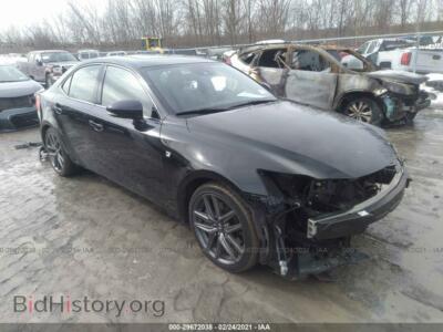 2017 Lexus IS IS 350, черный — VIN JTHCE1D25H5013324, IAAI