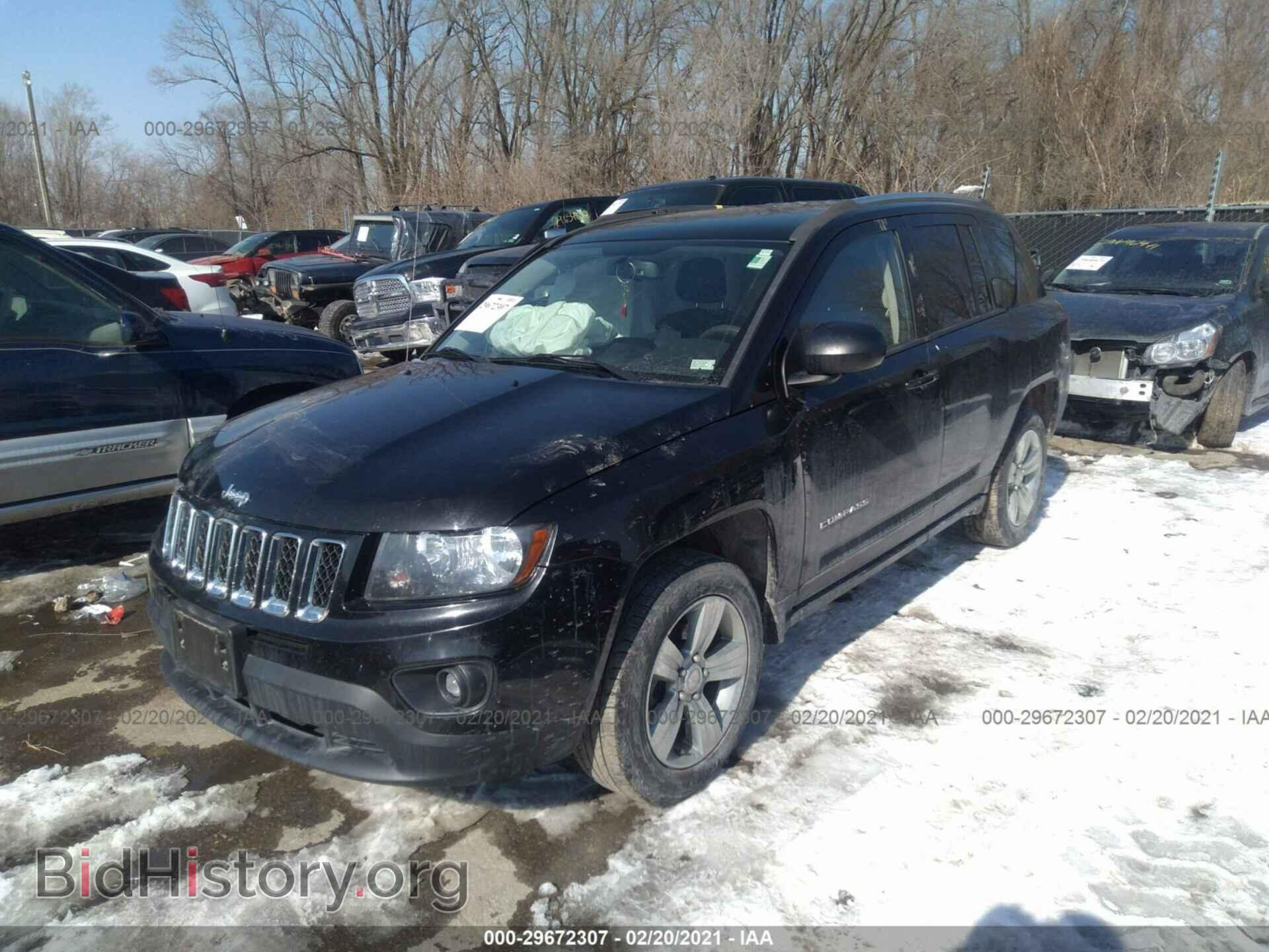2014 JEEP COMPASS - VIN: 1C4NJDBB4ED822650 - Фото 2