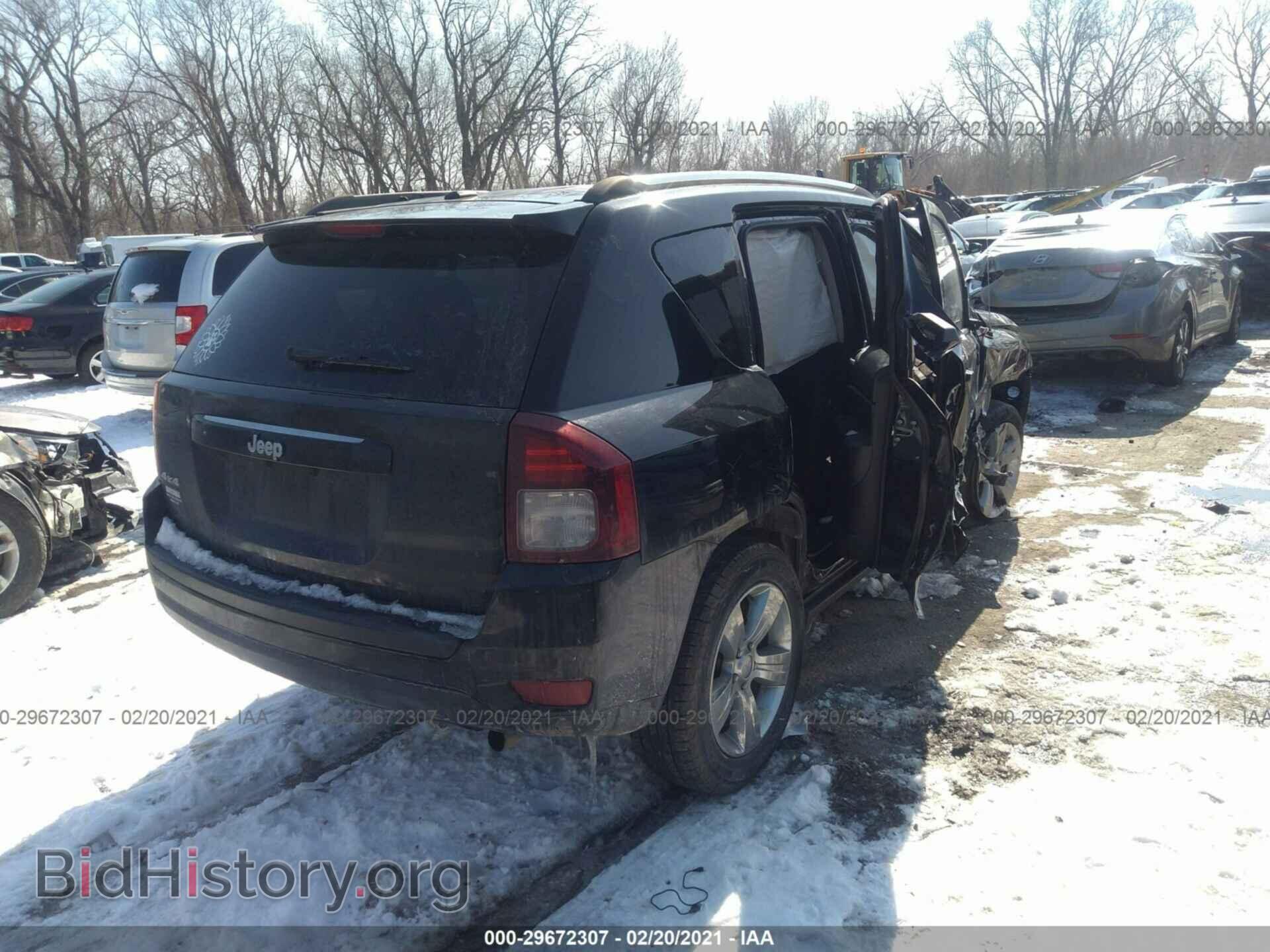 2014 JEEP COMPASS - VIN: 1C4NJDBB4ED822650 - Фото 4