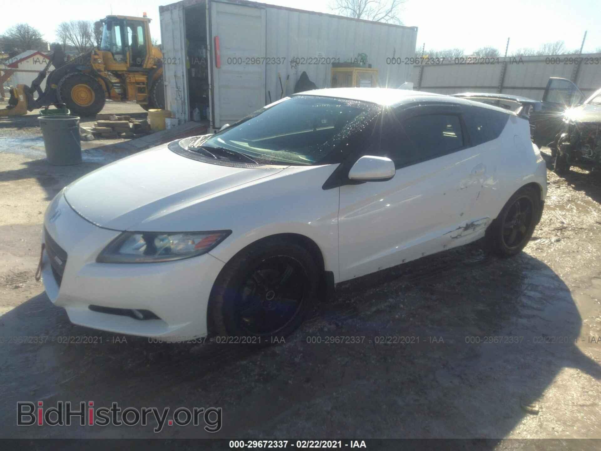 2012 HONDA CR-Z - VIN: JHMZF1C61CS000124 - Фото 2