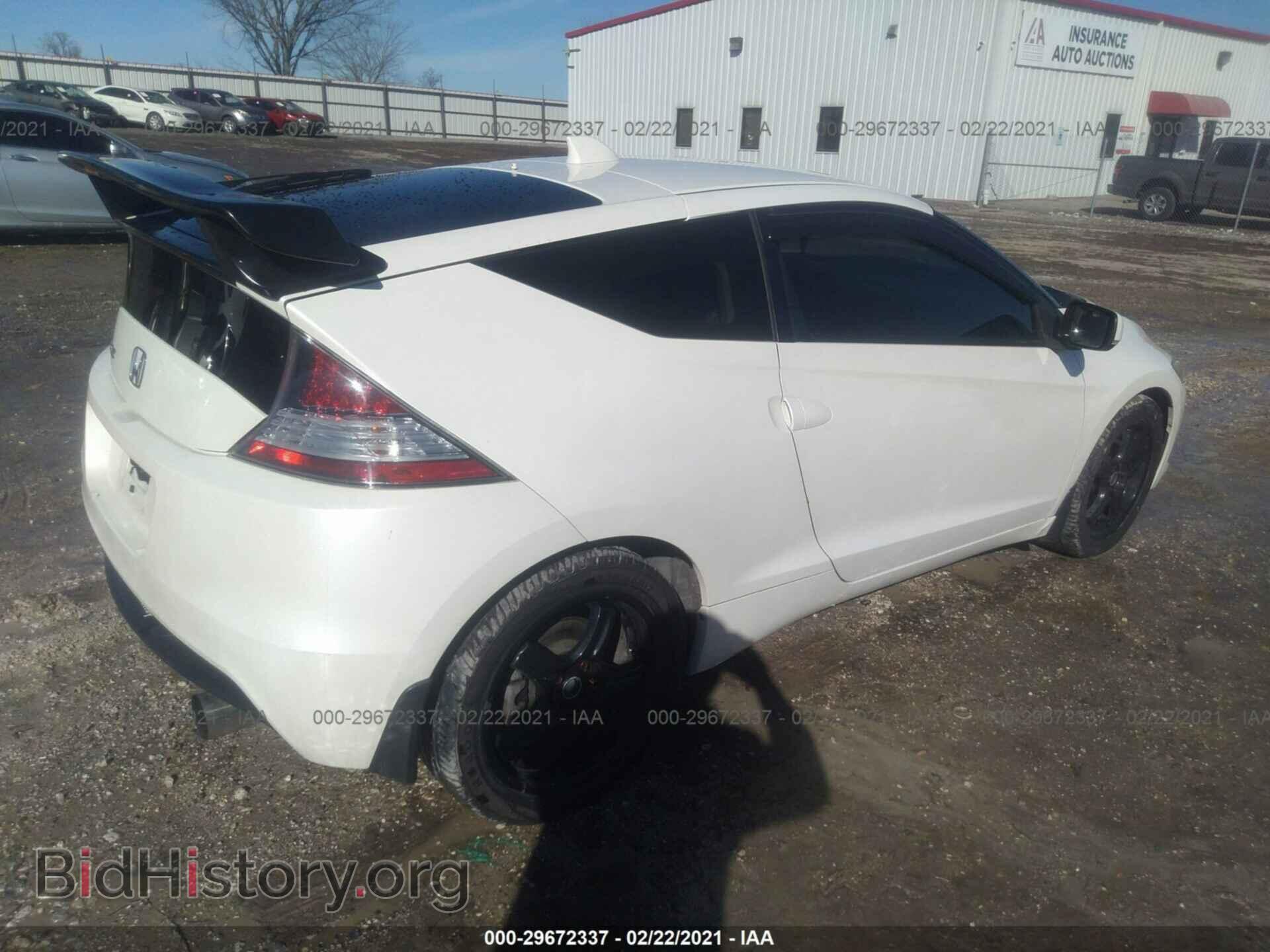 2012 HONDA CR-Z - VIN: JHMZF1C61CS000124 - Фото 4