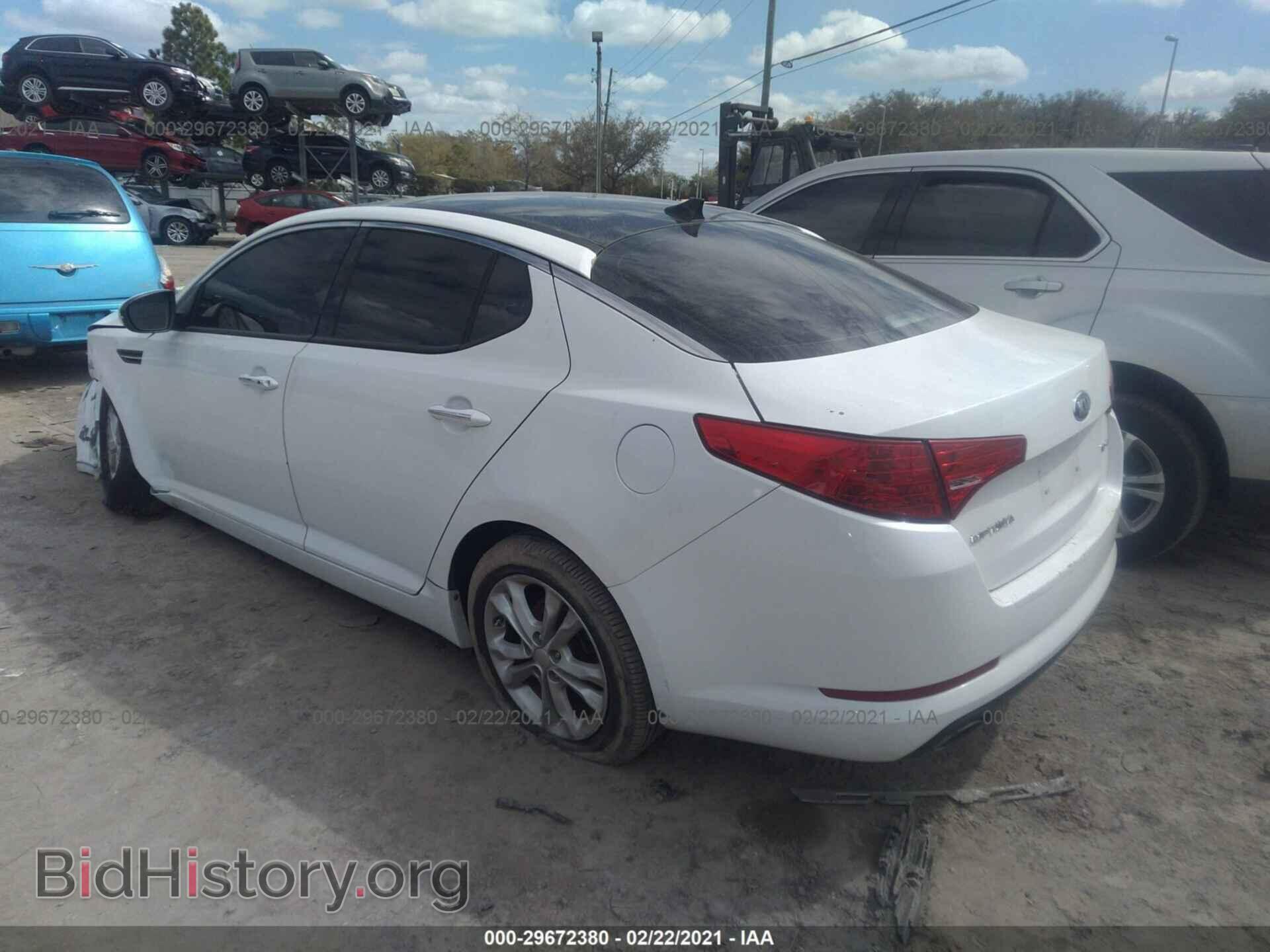 2013 KIA OPTIMA - VIN: 5XXGN4A72DG118381 - Фото 3