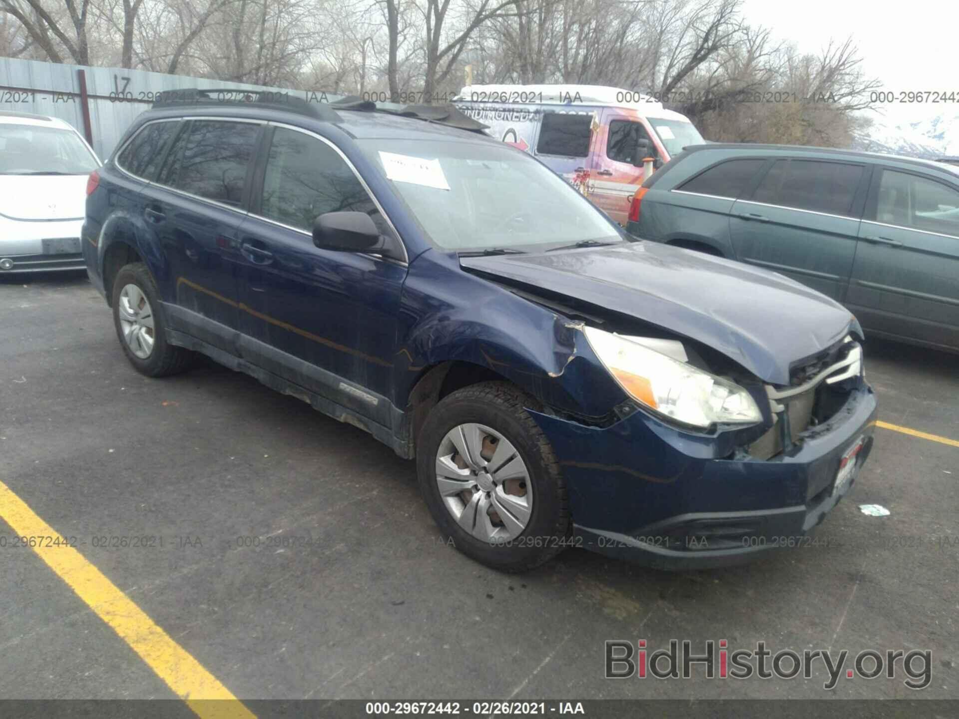 Photo 4S4BRCACXB3437736 - SUBARU OUTBACK 2011