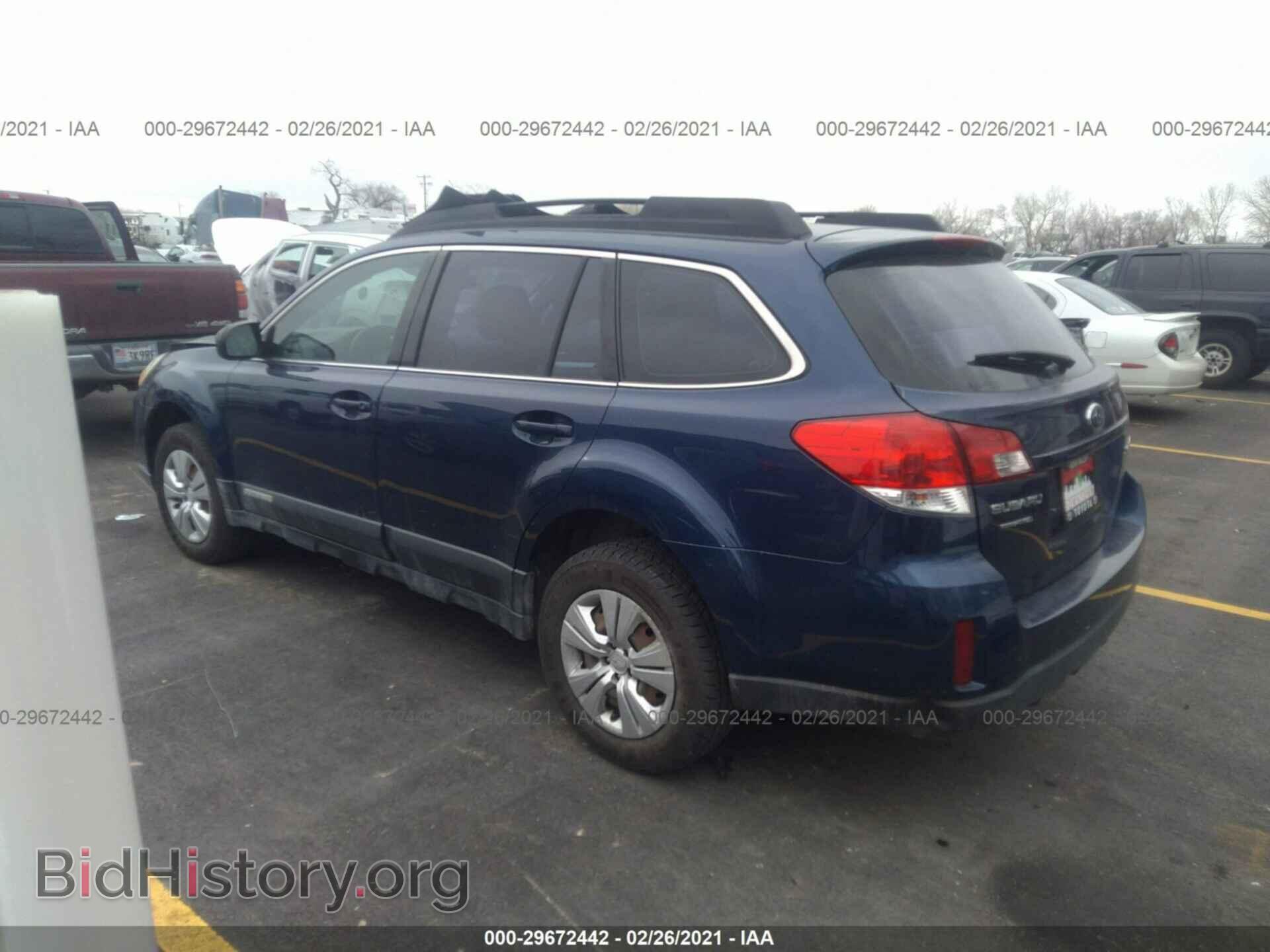 2011 SUBARU OUTBACK - VIN: 4S4BRCACXB3437736 - Фото 3