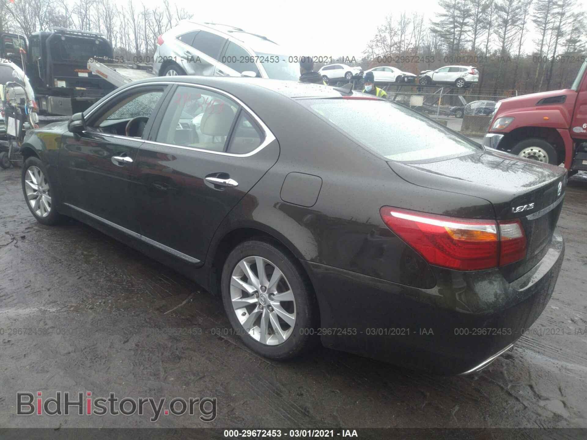 2010 LEXUS LS 460 - VIN: JTHCL5EF0A5006320 - Фото 3