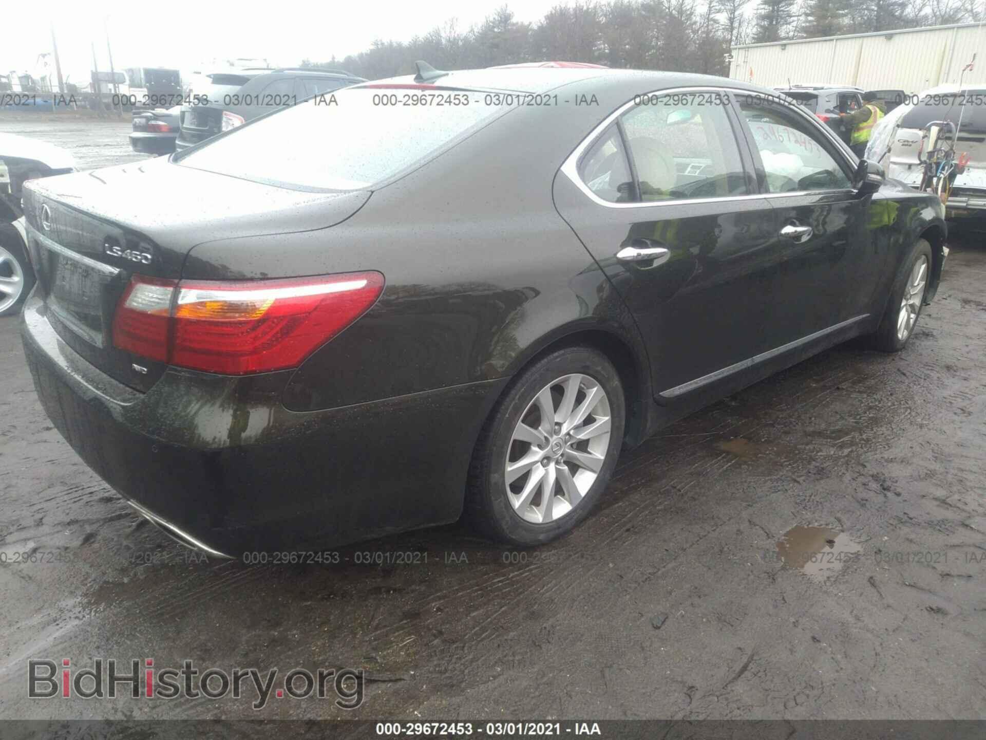 2010 LEXUS LS 460 - VIN: JTHCL5EF0A5006320 - Фото 4