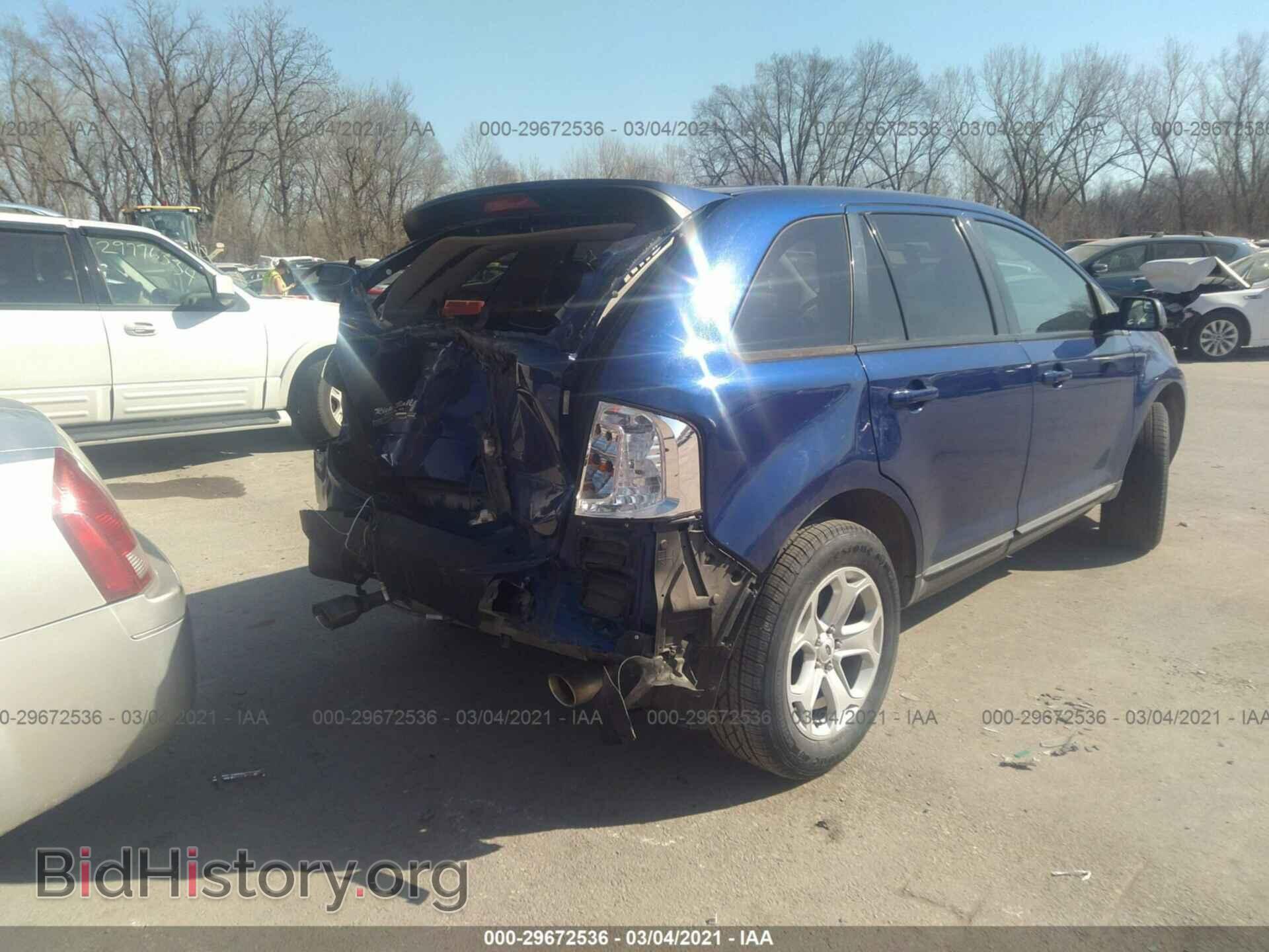 2013 FORD EDGE - VIN: 2FMDK3JC5DBC26587 - Фото 4