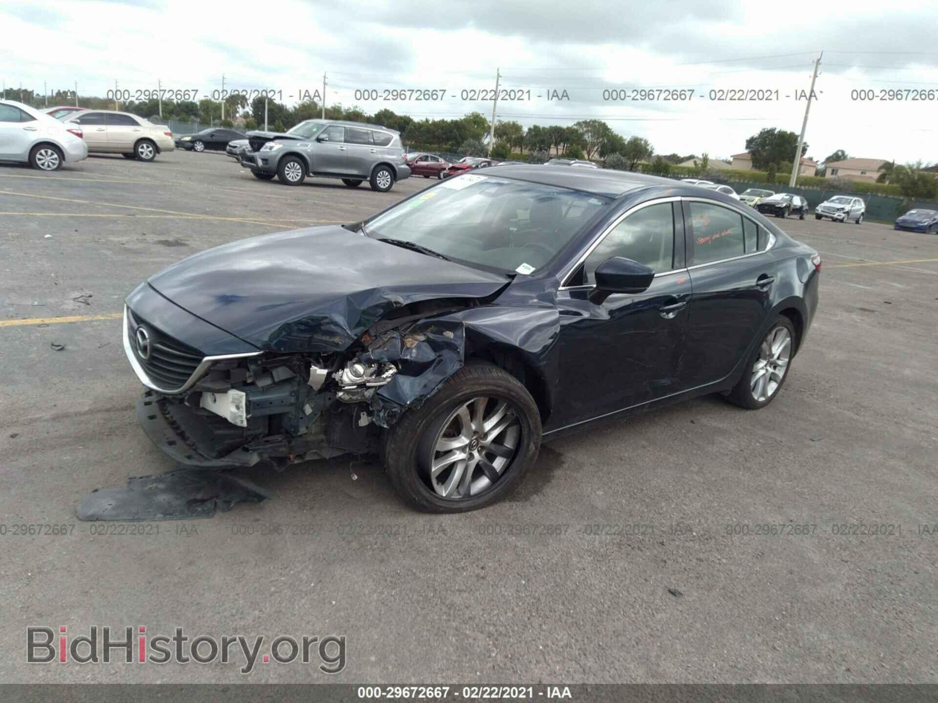 2017 MAZDA MAZDA6 - VIN: JM1GL1V52H1111011 - Фото 2