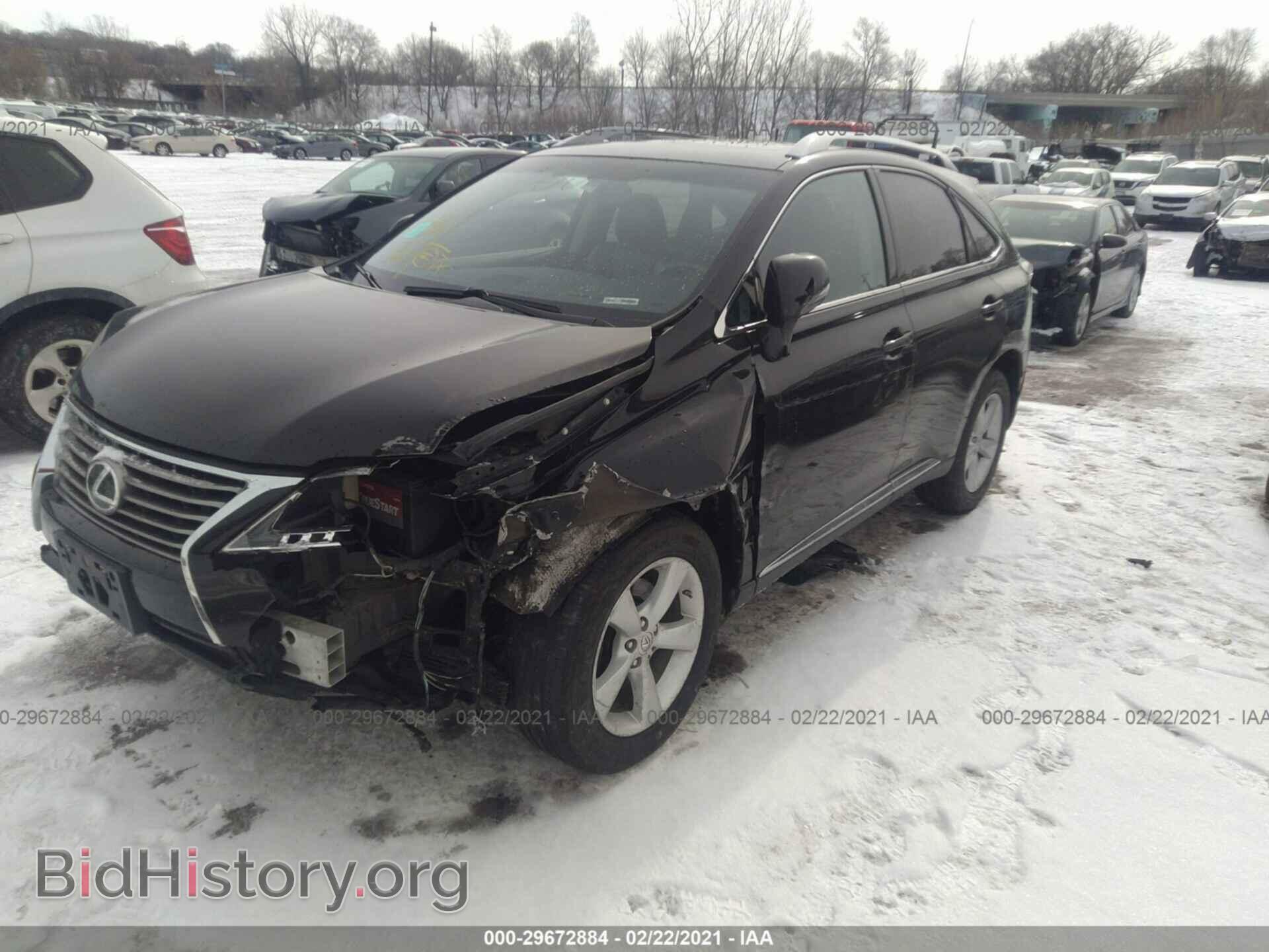2013 LEXUS RX 350 - VIN: 2T2BK1BA7DC192426 - Фото 2