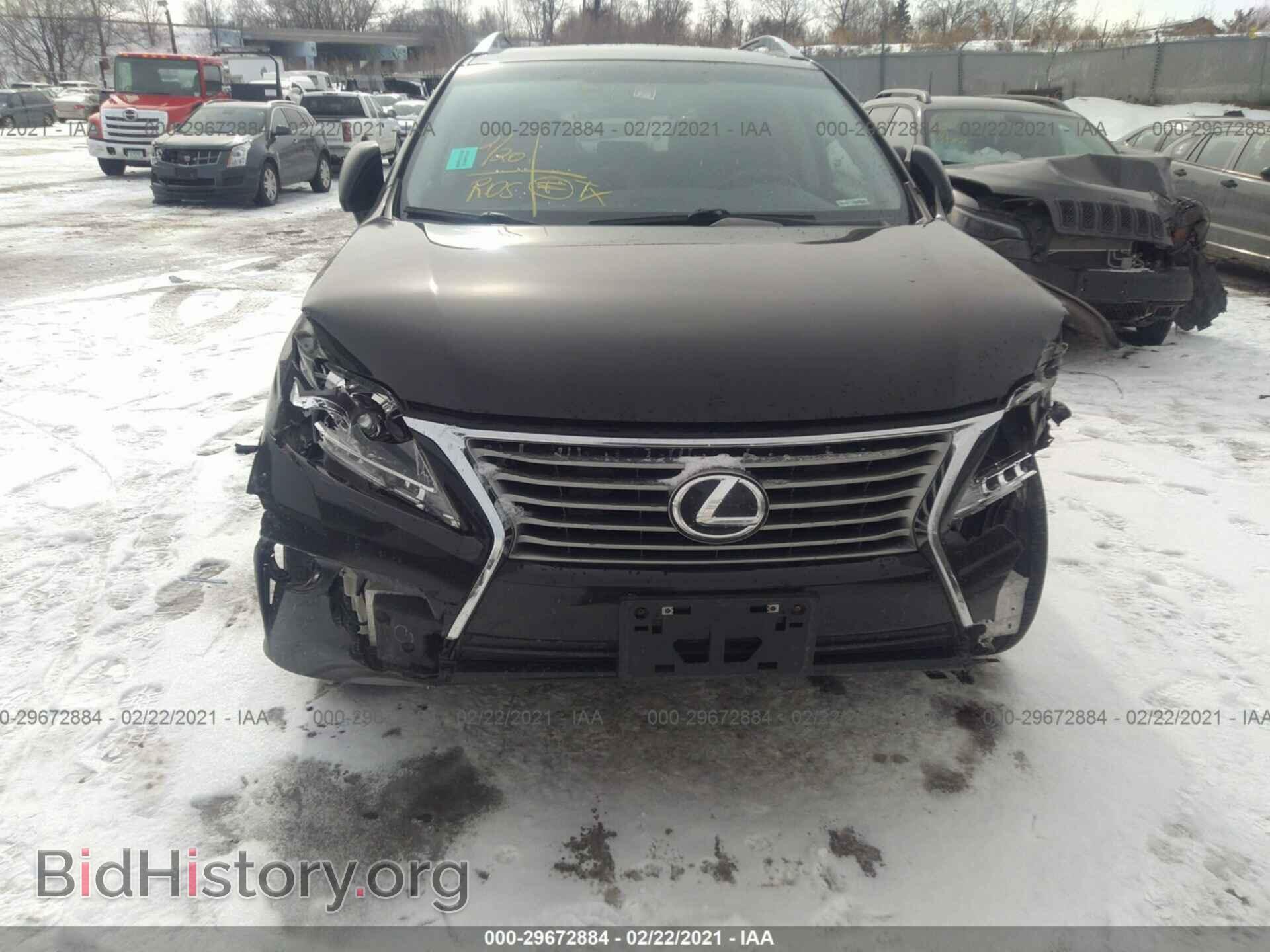 2013 LEXUS RX 350 - VIN: 2T2BK1BA7DC192426 - Фото 6