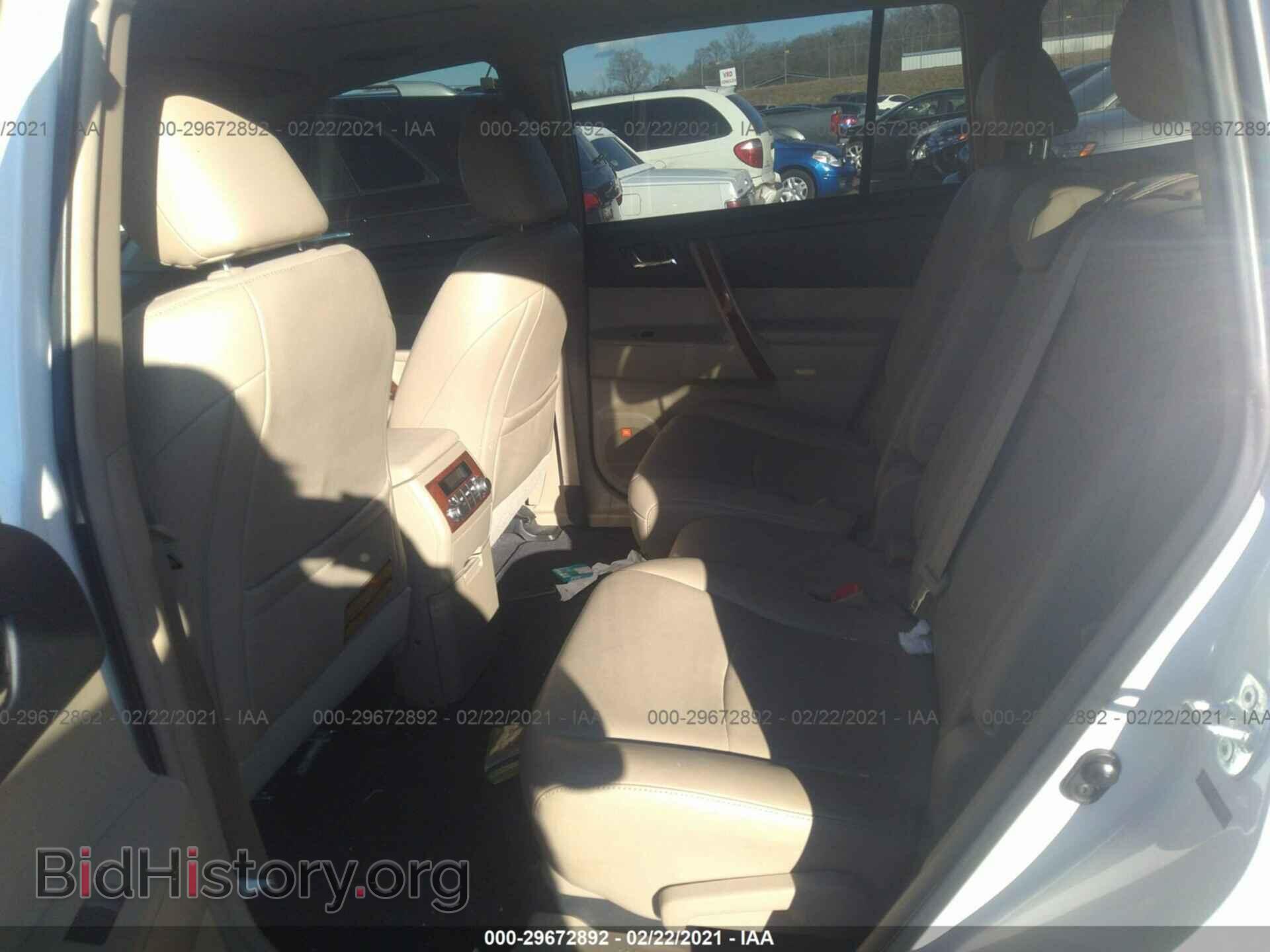 2013 TOYOTA HIGHLANDER - VIN: 5TDYK3EH8DS106812 - Фото 8