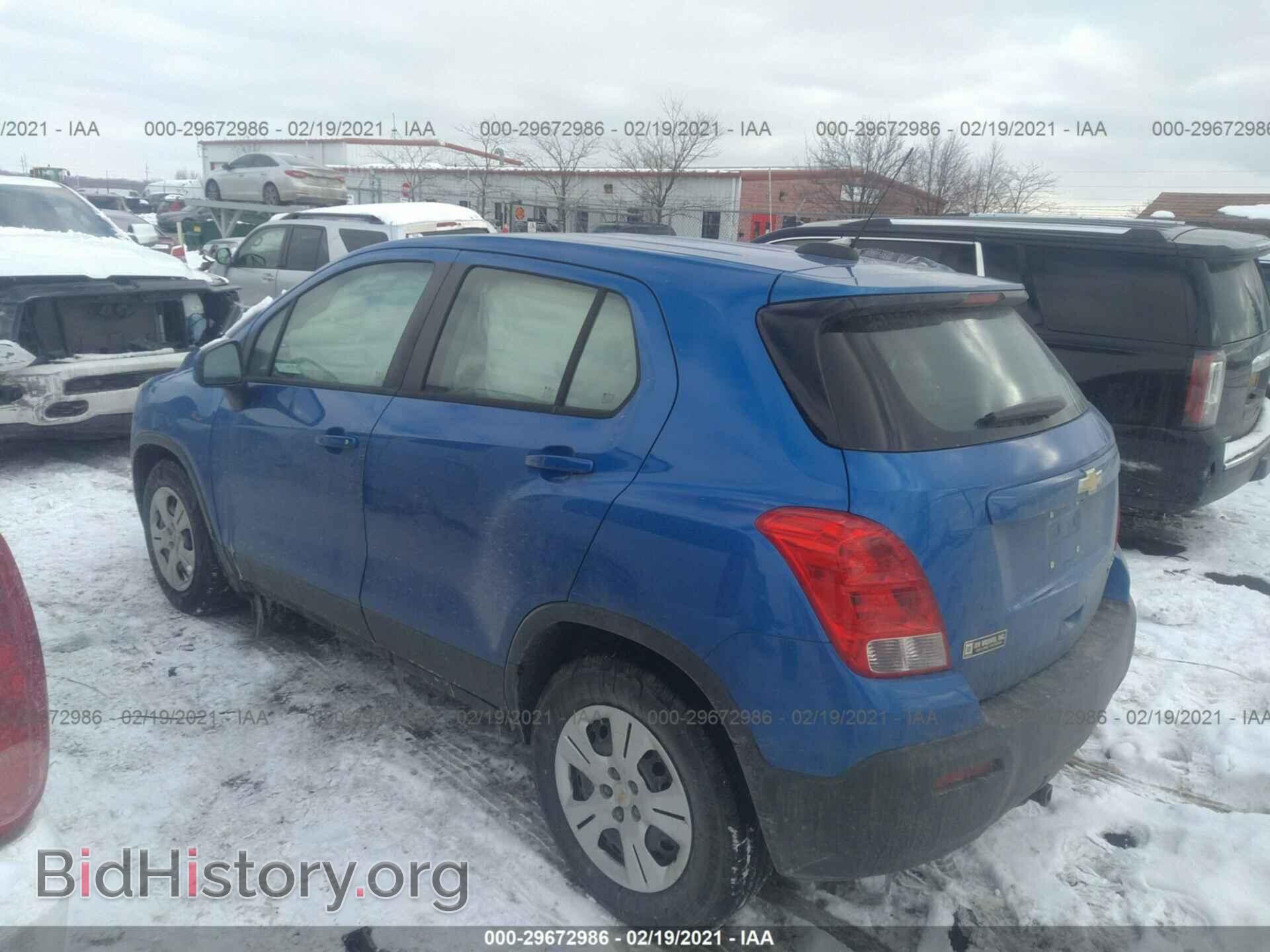 2015 CHEVROLET TRAX - VIN: KL7CJKSB8FB199927 - Фото 3