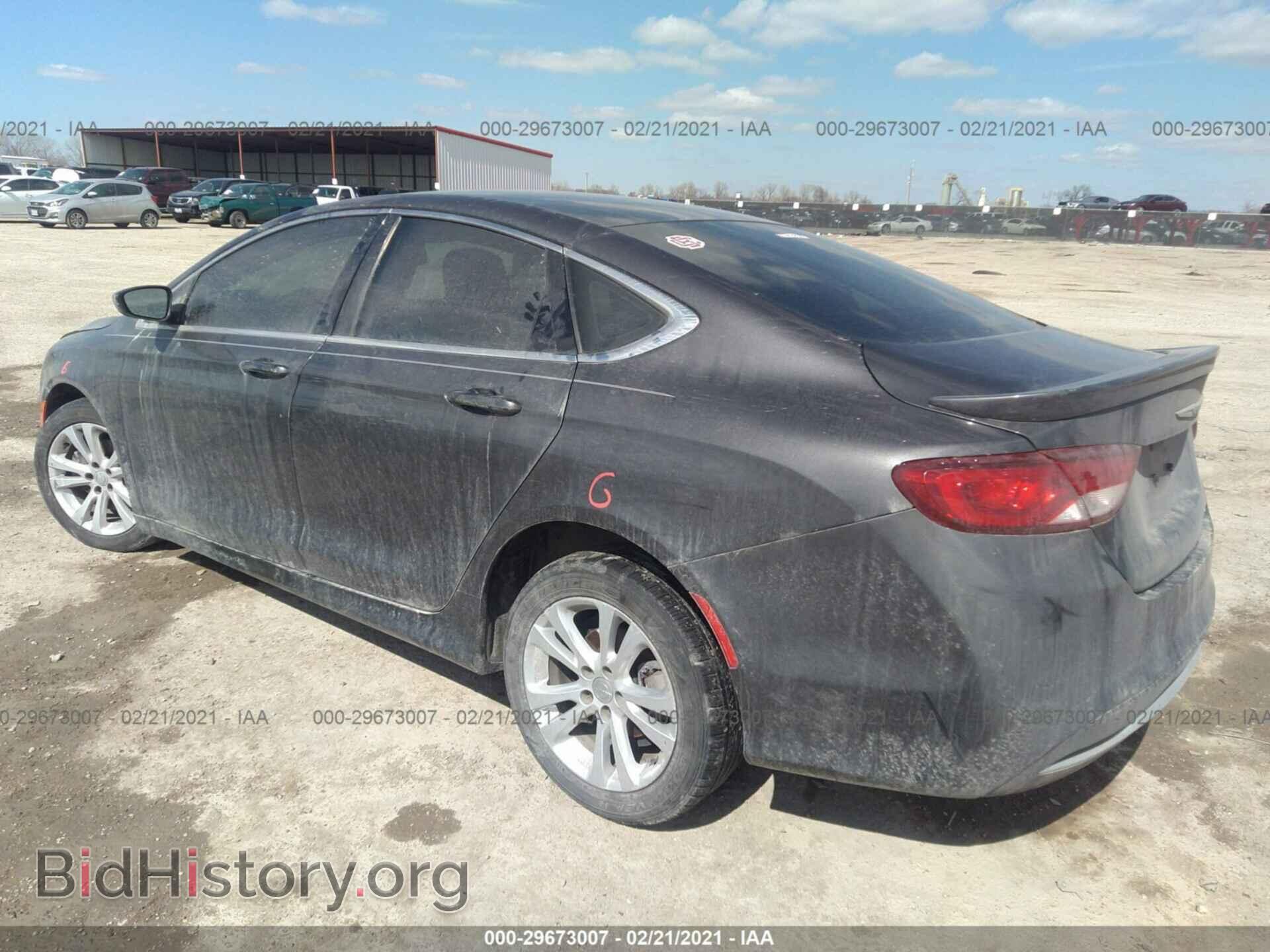 2016 CHRYSLER 200 - VIN: 1C3CCCAB8GN156522 - Фото 3
