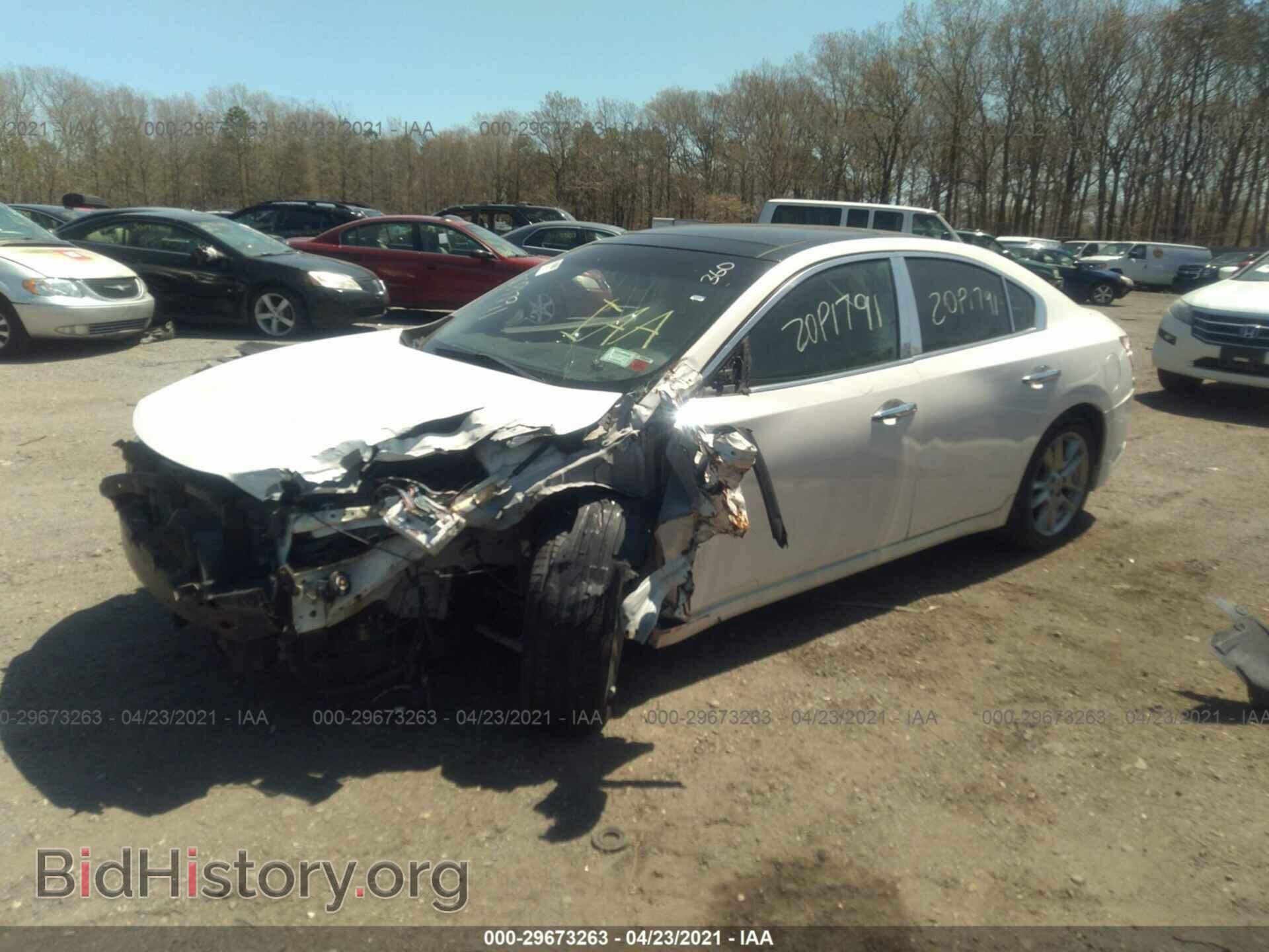2010 NISSAN MAXIMA - VIN: 1N4AA5AP5AC853283 - Фото 2