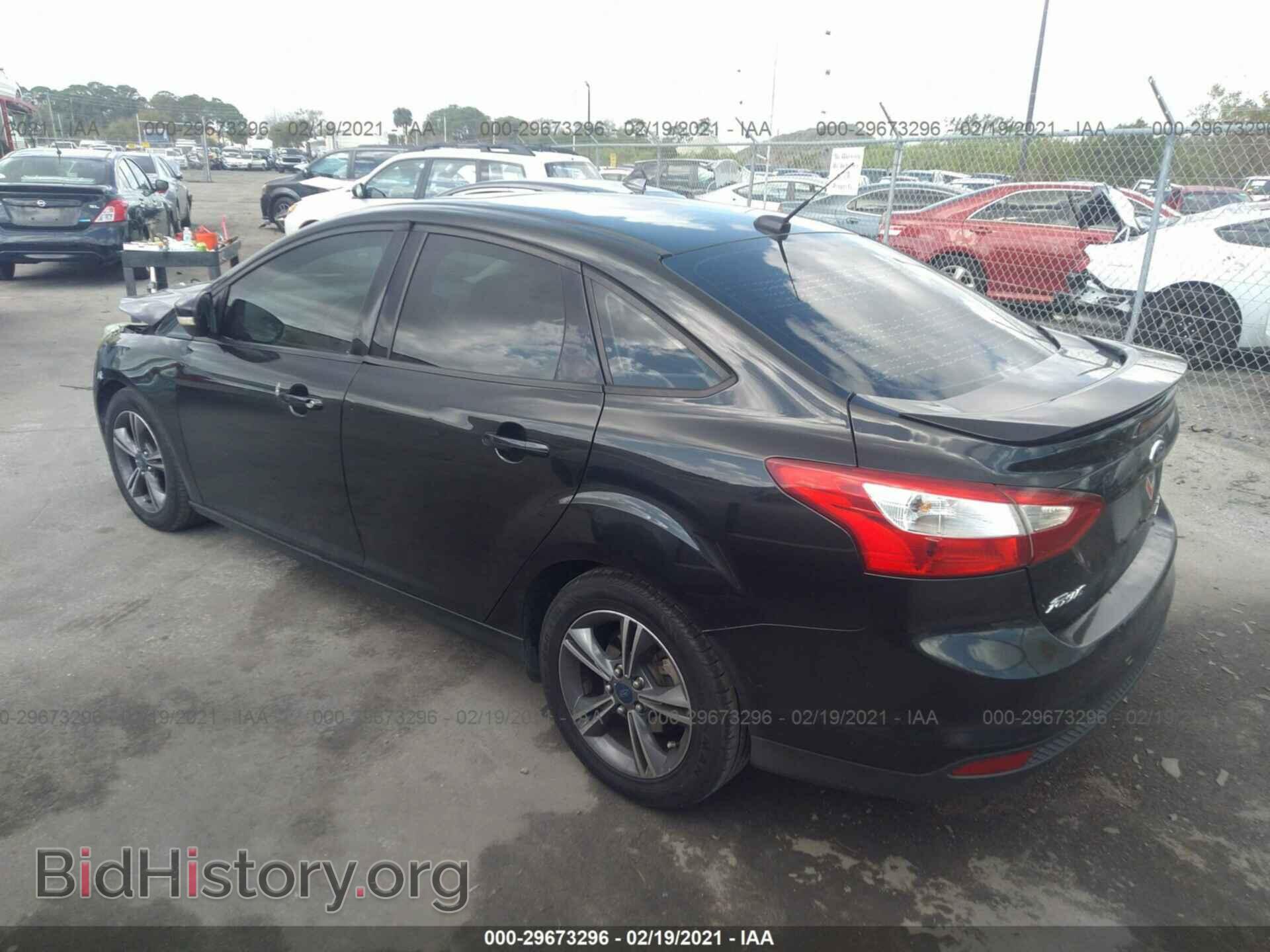 2014 FORD FOCUS - VIN: 1FADP3F2XEL396473 - Фото 3
