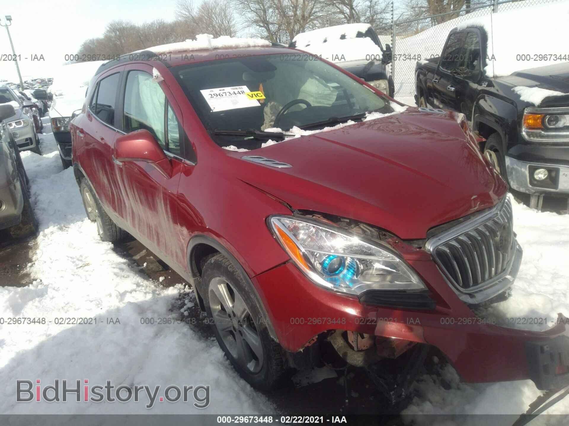 Photo KL4CJFSB0DB106545 - BUICK ENCORE 2013