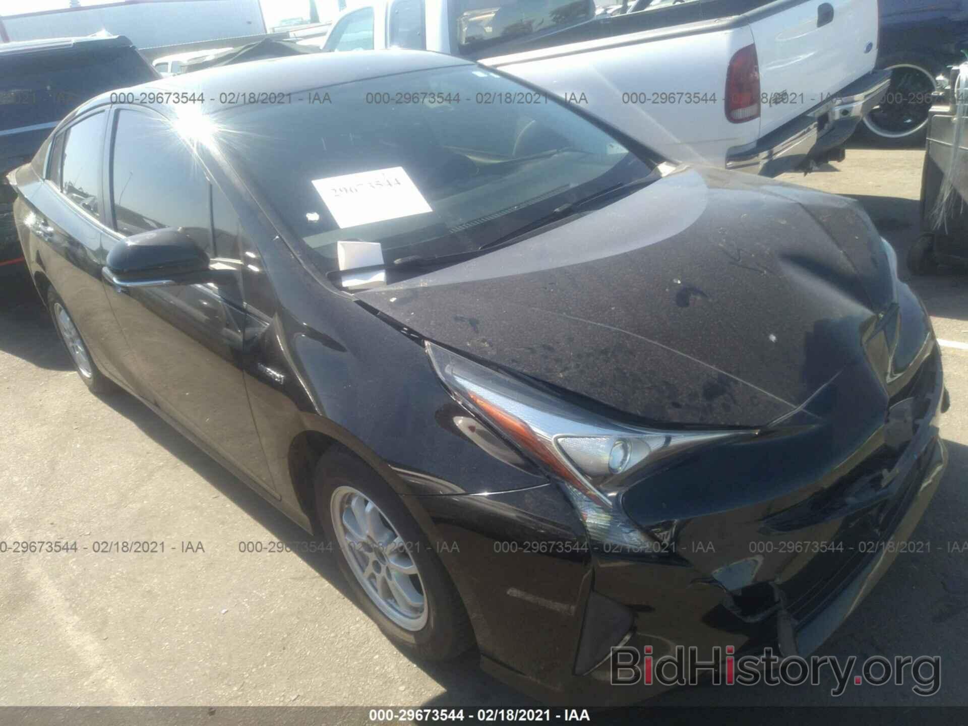 Photo JTDKBRFU8G3022788 - TOYOTA PRIUS 2016