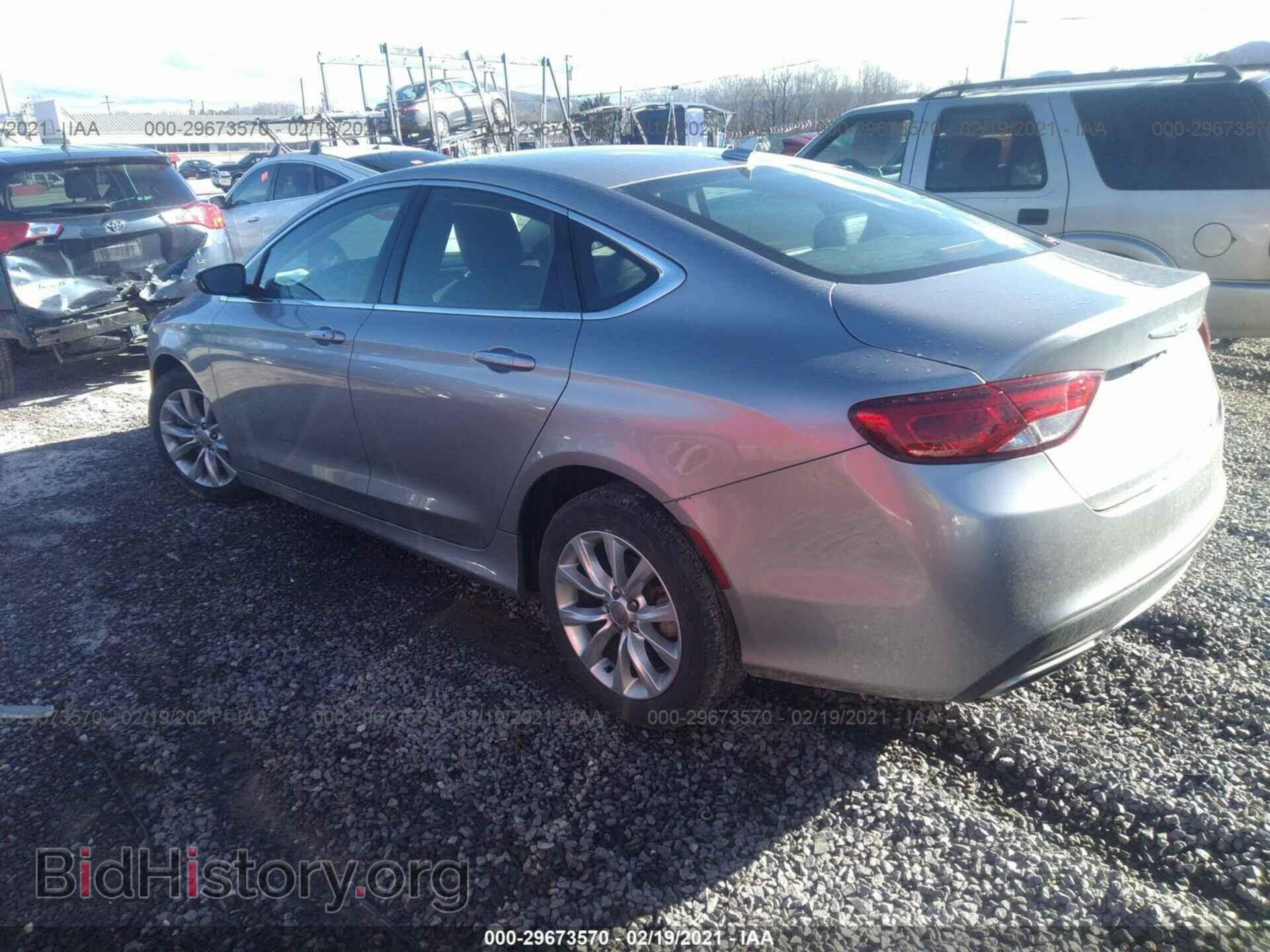 2016 CHRYSLER 200 - VIN: 1C3CCCCG3GN134646 - Фото 3