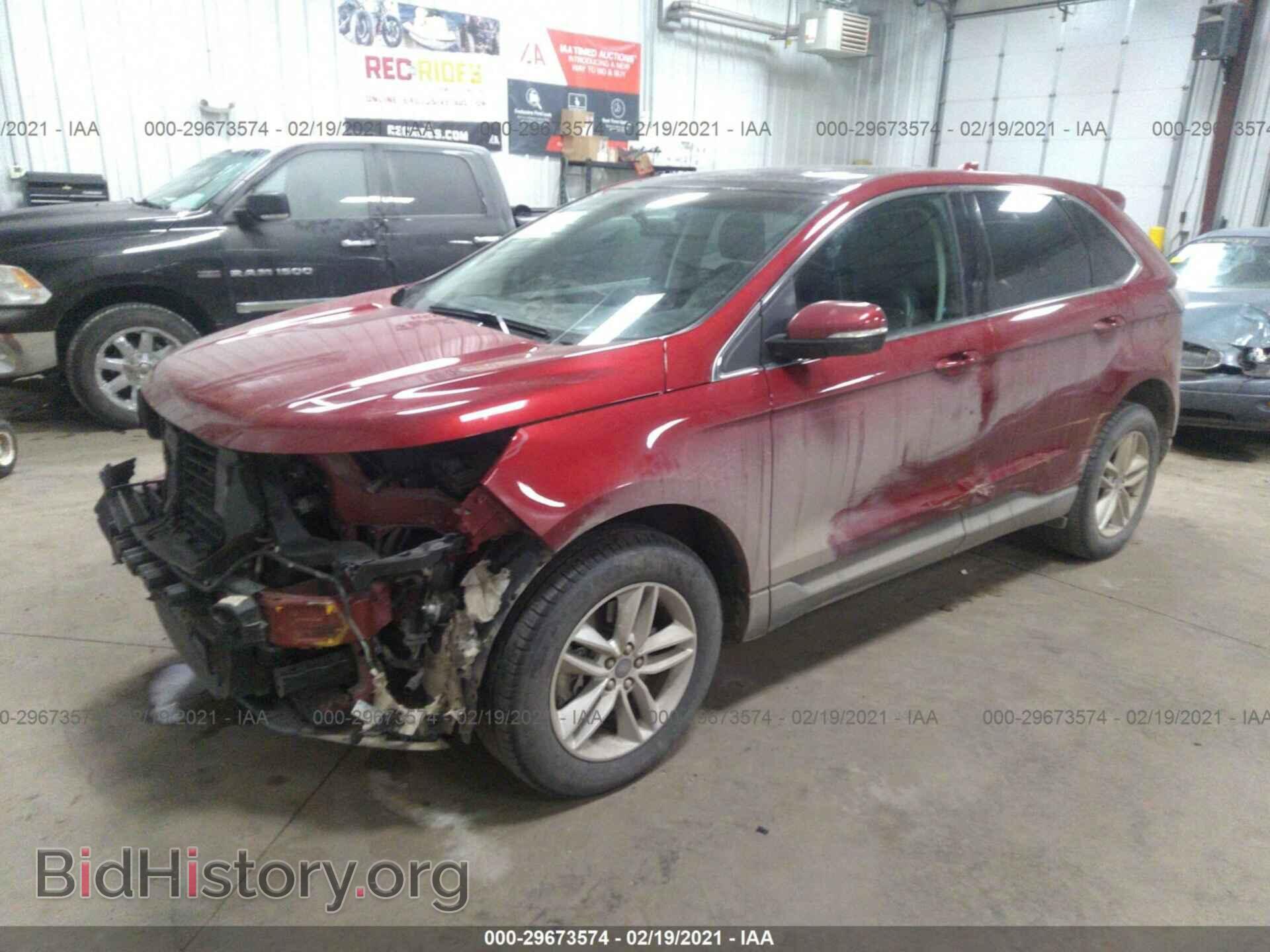 2015 FORD EDGE - VIN: 2FMTK4J96FBB92183 - Фото 2