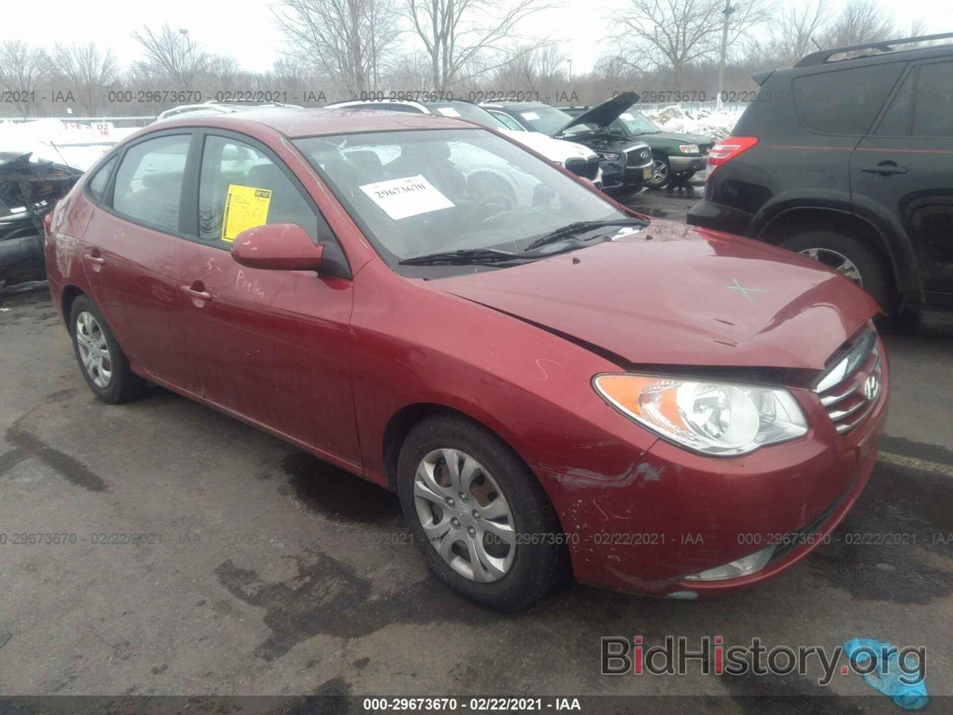 Photo KMHDU4AD7AU920373 - HYUNDAI ELANTRA 2010