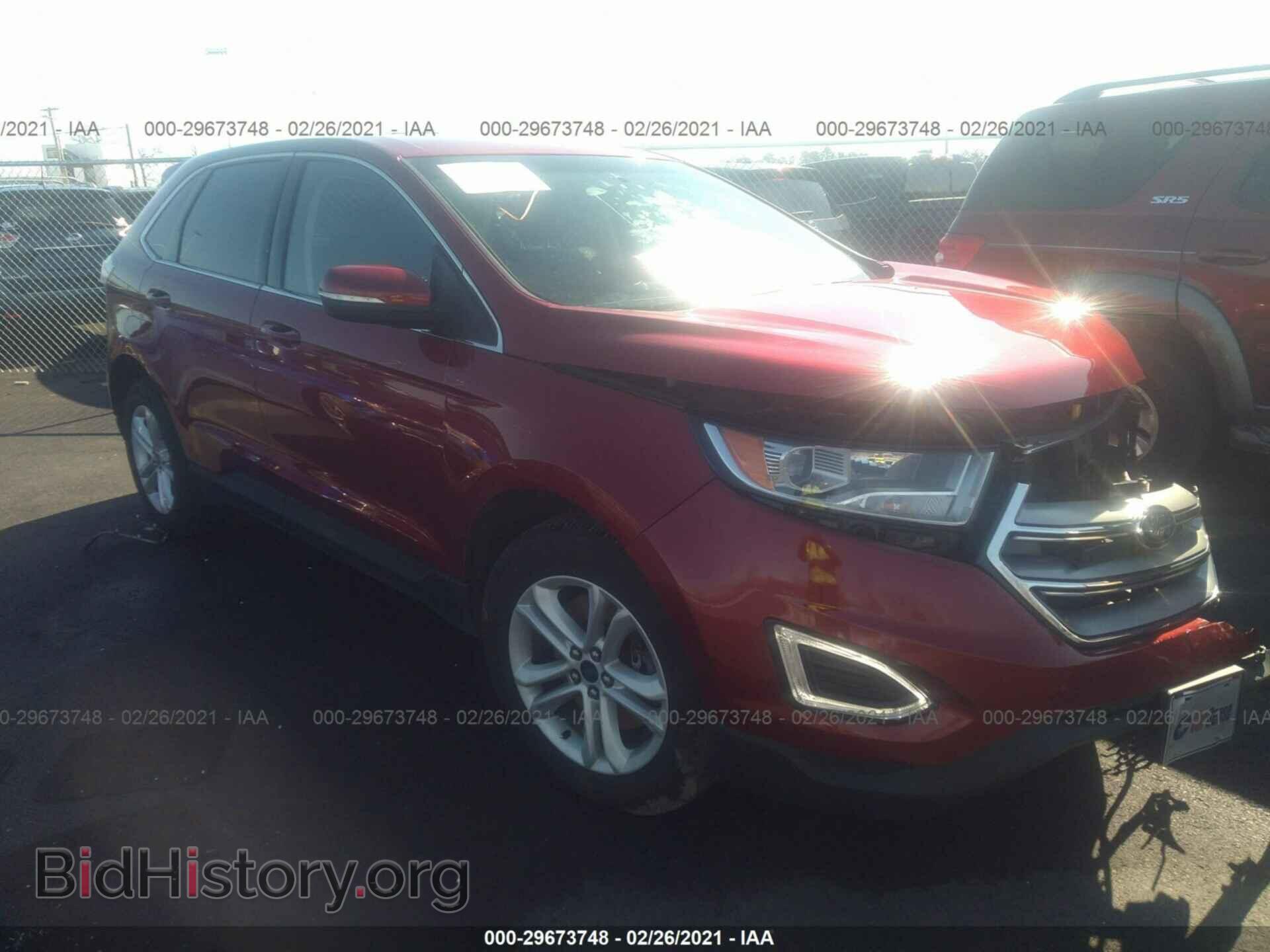 Photo 2FMTK4J97FBB79006 - FORD EDGE 2015