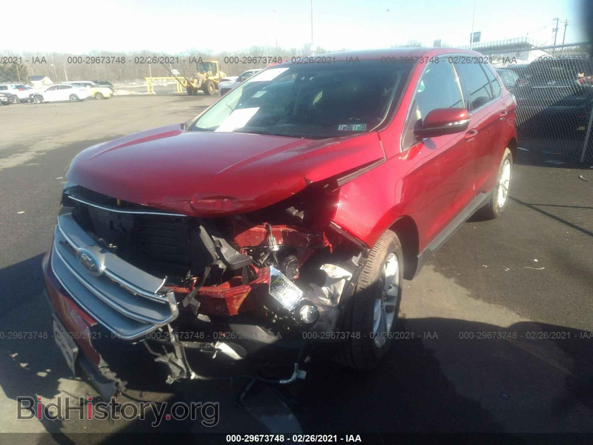 2015 FORD EDGE - VIN: 2FMTK4J97FBB79006 - Фото 2