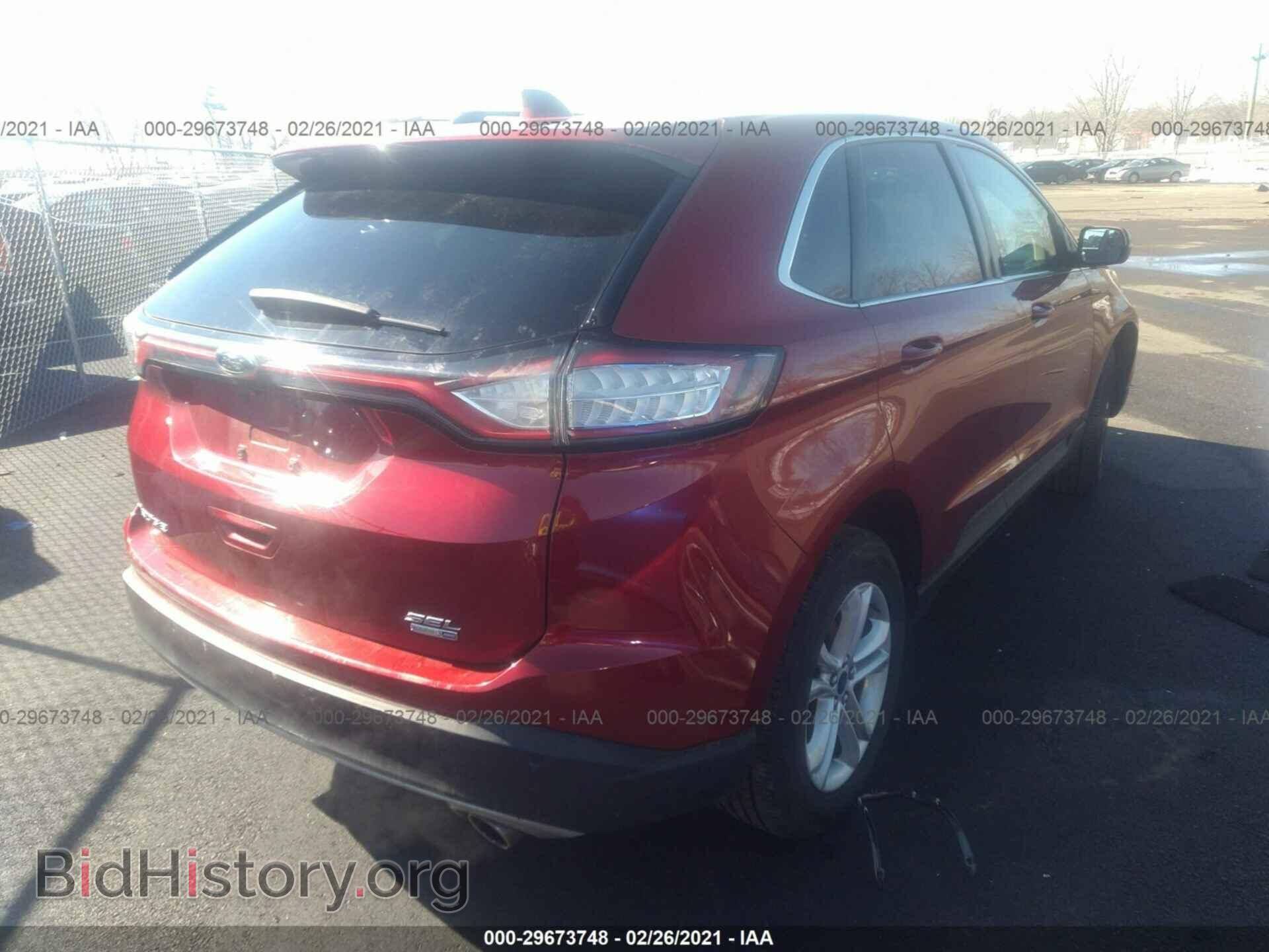2015 FORD EDGE - VIN: 2FMTK4J97FBB79006 - Фото 4