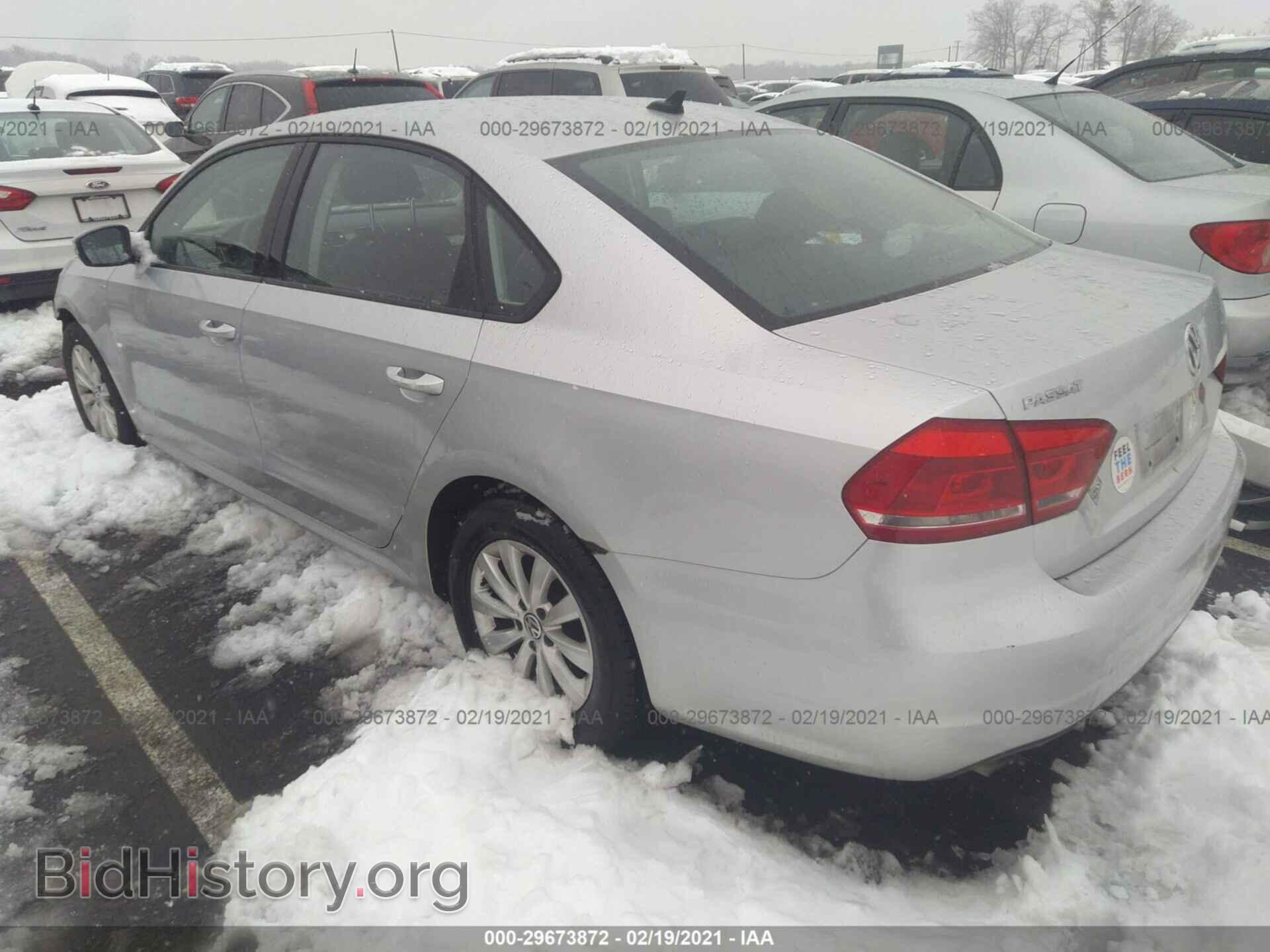 2014 VOLKSWAGEN PASSAT - VIN: 1VWAP7A32EC017774 - Фото 3