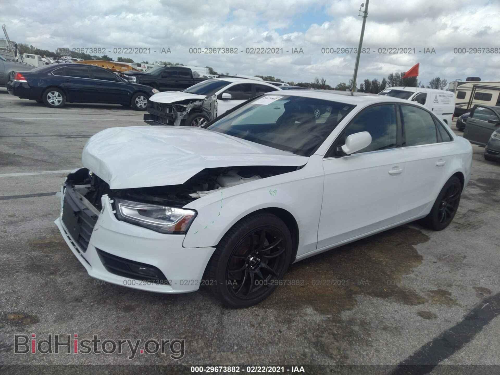 2013 AUDI A4 - VIN: WAUFFAFL6DN024129 - Photo 2