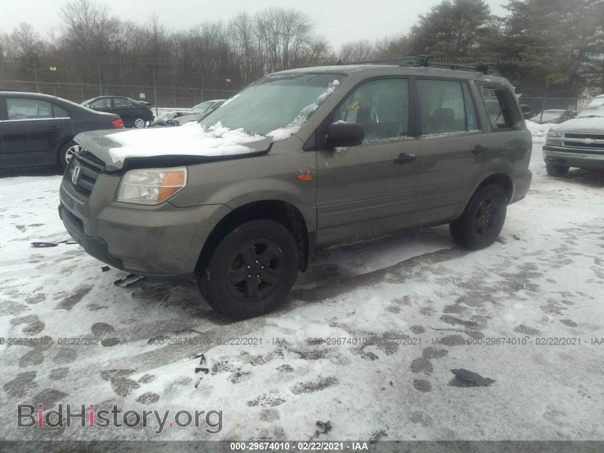 2007 HONDA PILOT - VIN: 5FNYF18157B014654 - Фото 2