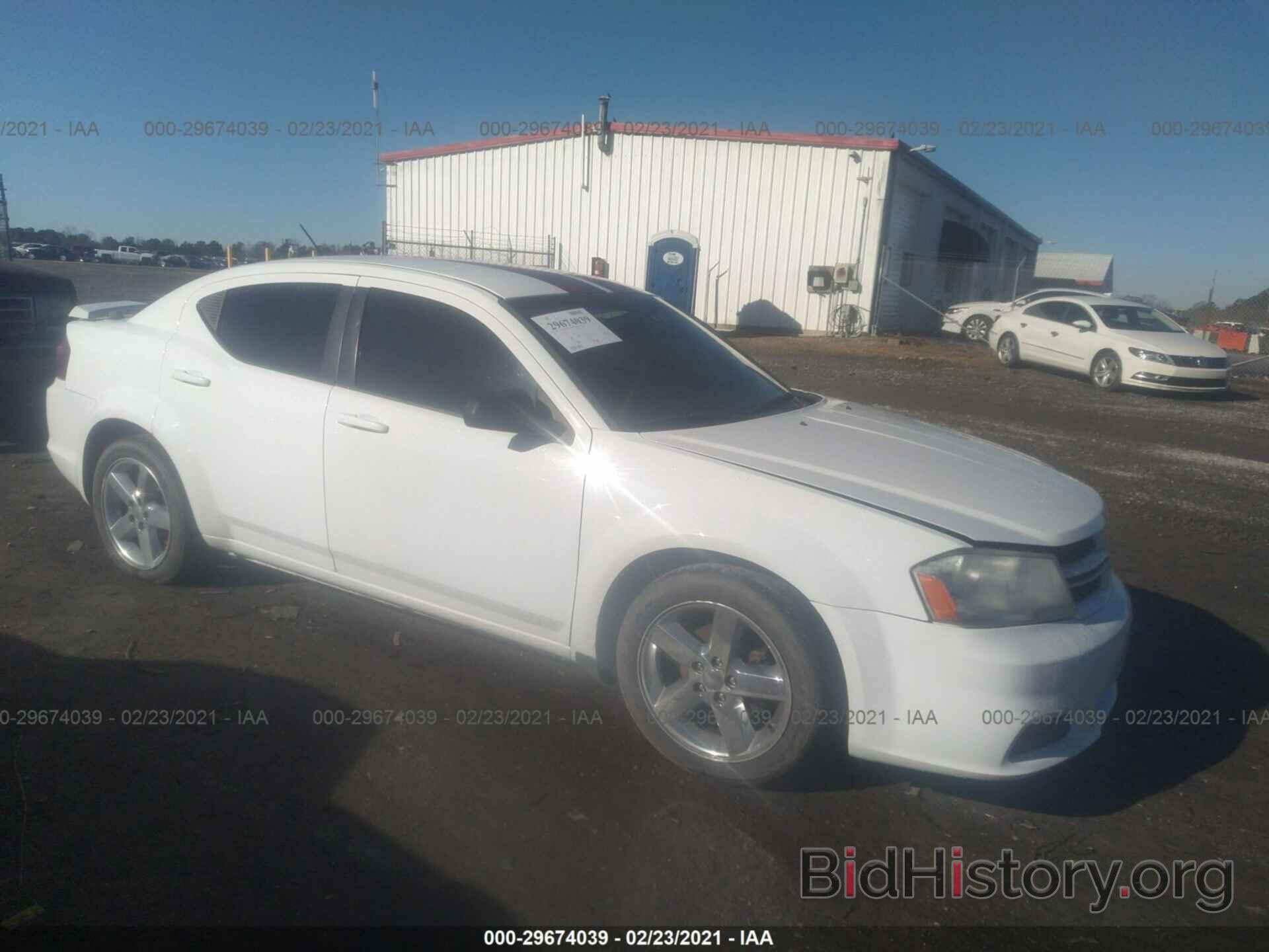 Photo 1C3CDZAB7EN219798 - DODGE AVENGER 2014