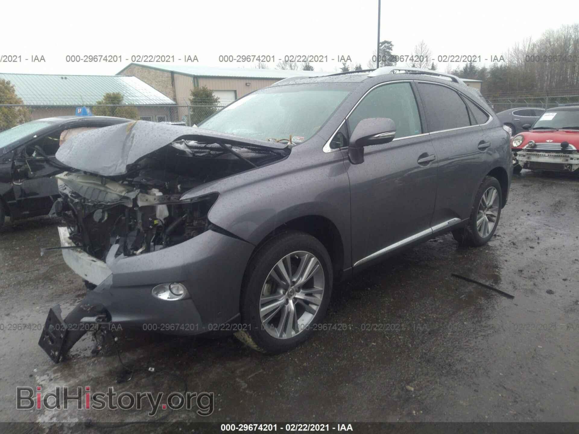 2015 LEXUS RX 450H - VIN: 2T2BC1BA8FC009423 - Фото 2