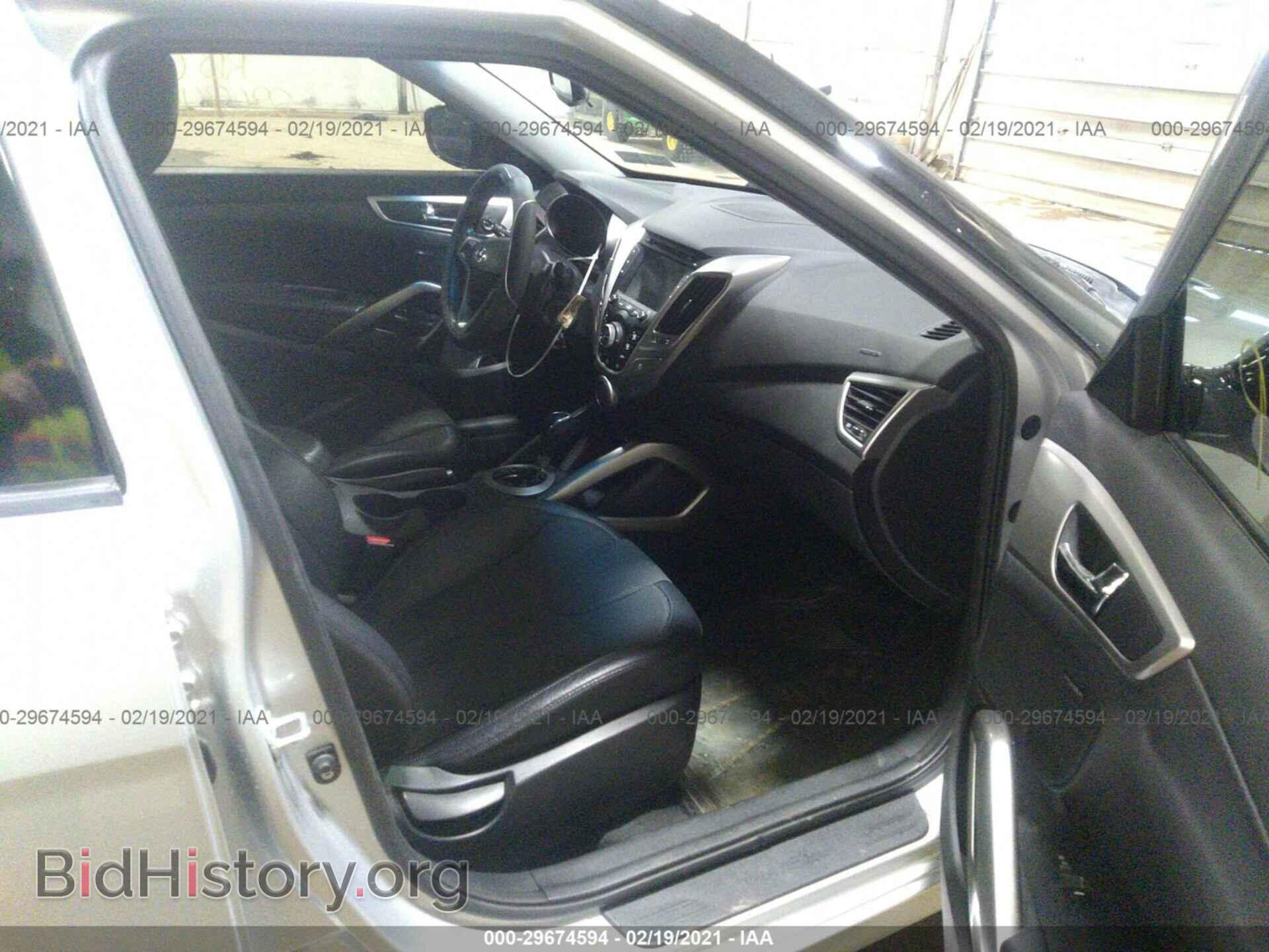 2012 HYUNDAI VELOSTER - VIN: KMHTC6AD2CU072223 - Фото 5