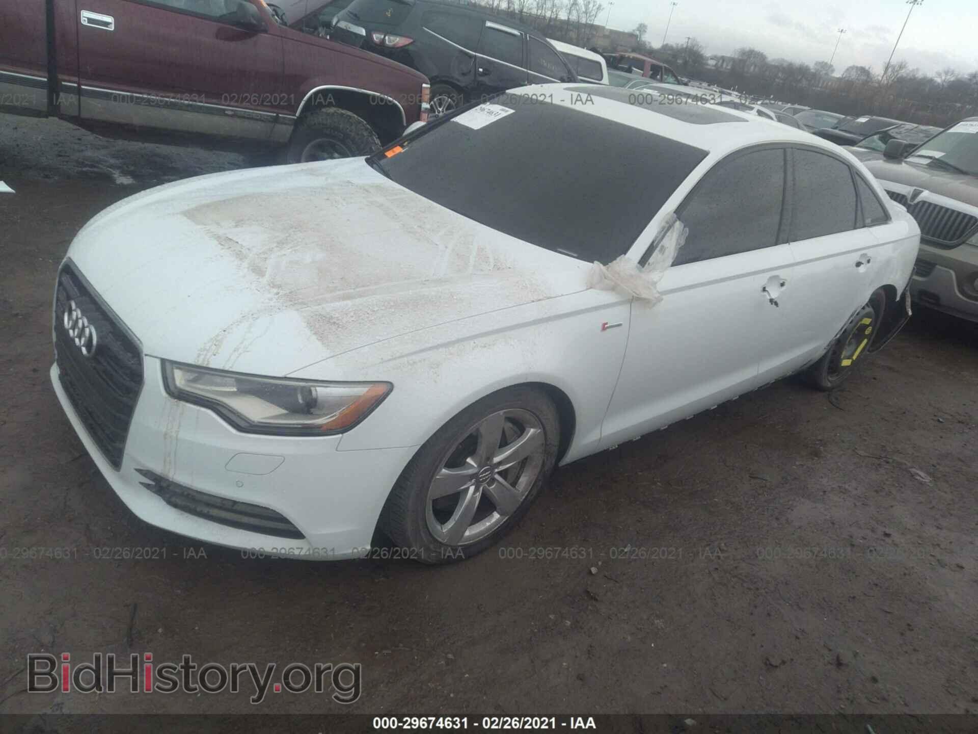 2014 AUDI A6 - VIN: WAUFGAFC4EN102860 - Фото 2