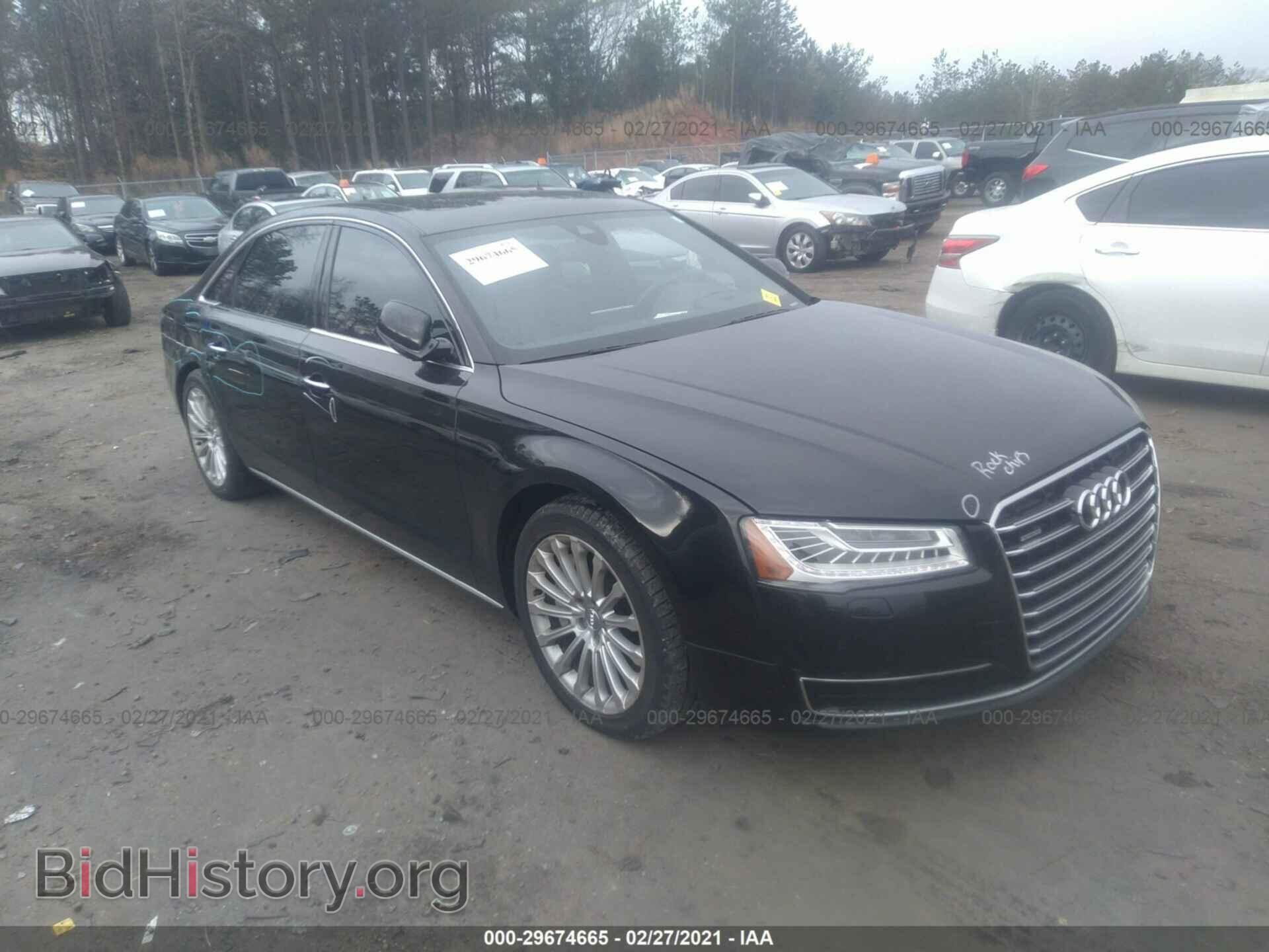 Photo WAU34AFD7GN004607 - AUDI A8 L 2016