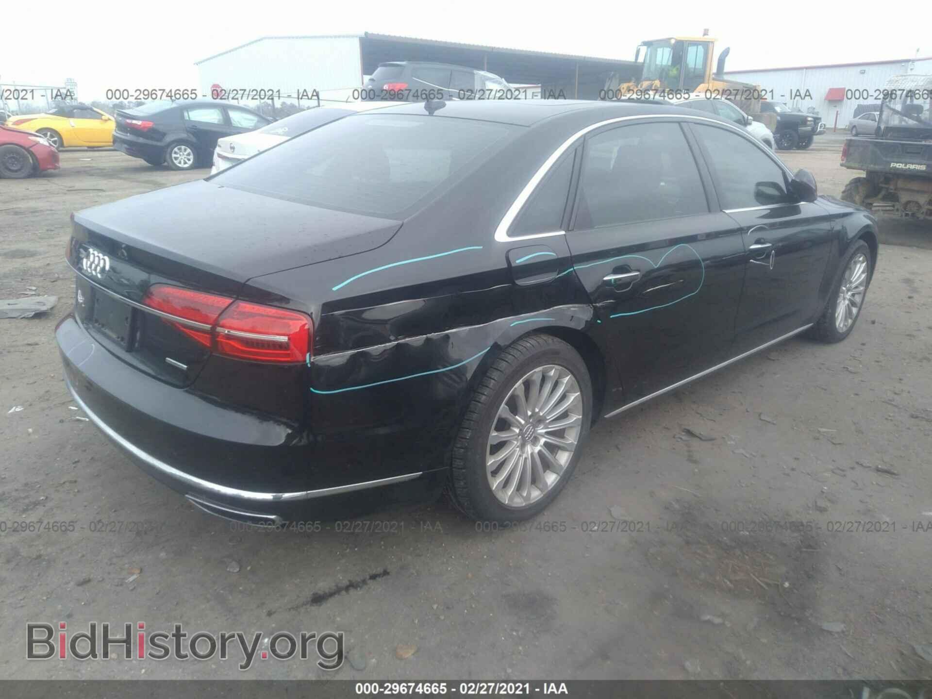 2016 AUDI A8 L - VIN: WAU34AFD7GN004607 - Photo 4