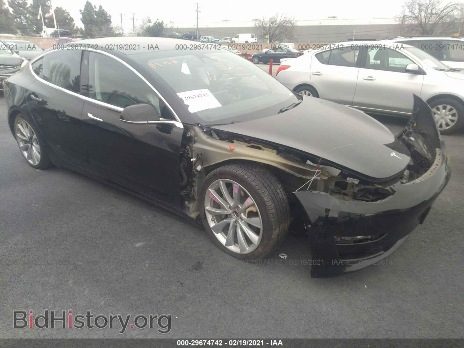 Photo 5YJ3E1EB8KF191881 - TESLA MODEL 3 2019