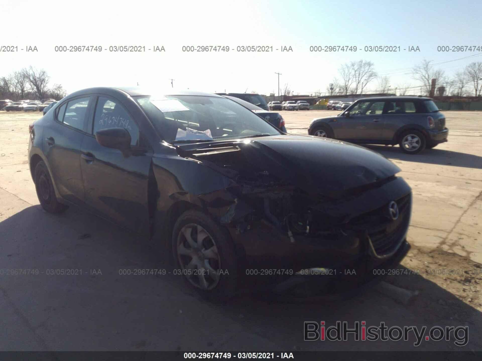 Photo JM1BM1T78G1284011 - MAZDA MAZDA3 2016