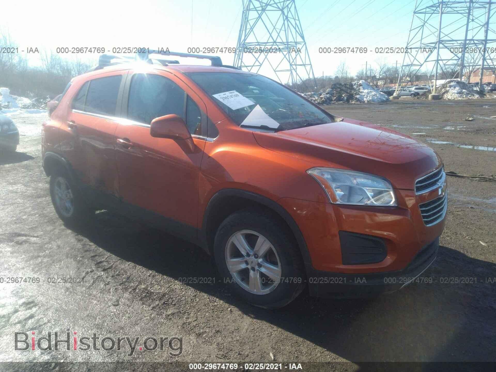 Photo KL7CJRSBXFB062996 - CHEVROLET TRAX 2015