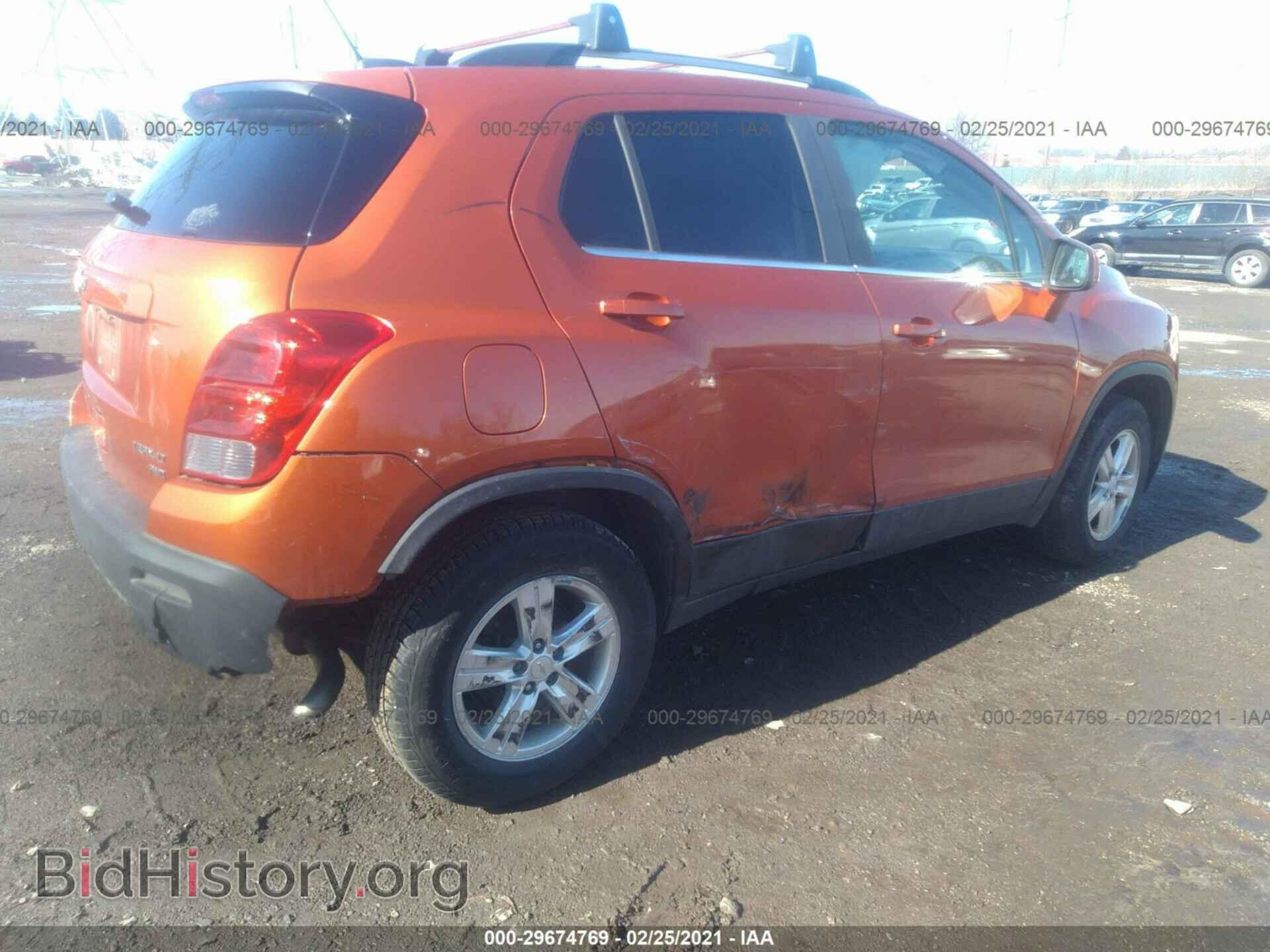 2015 CHEVROLET TRAX - VIN: KL7CJRSBXFB062996 - Фото 4