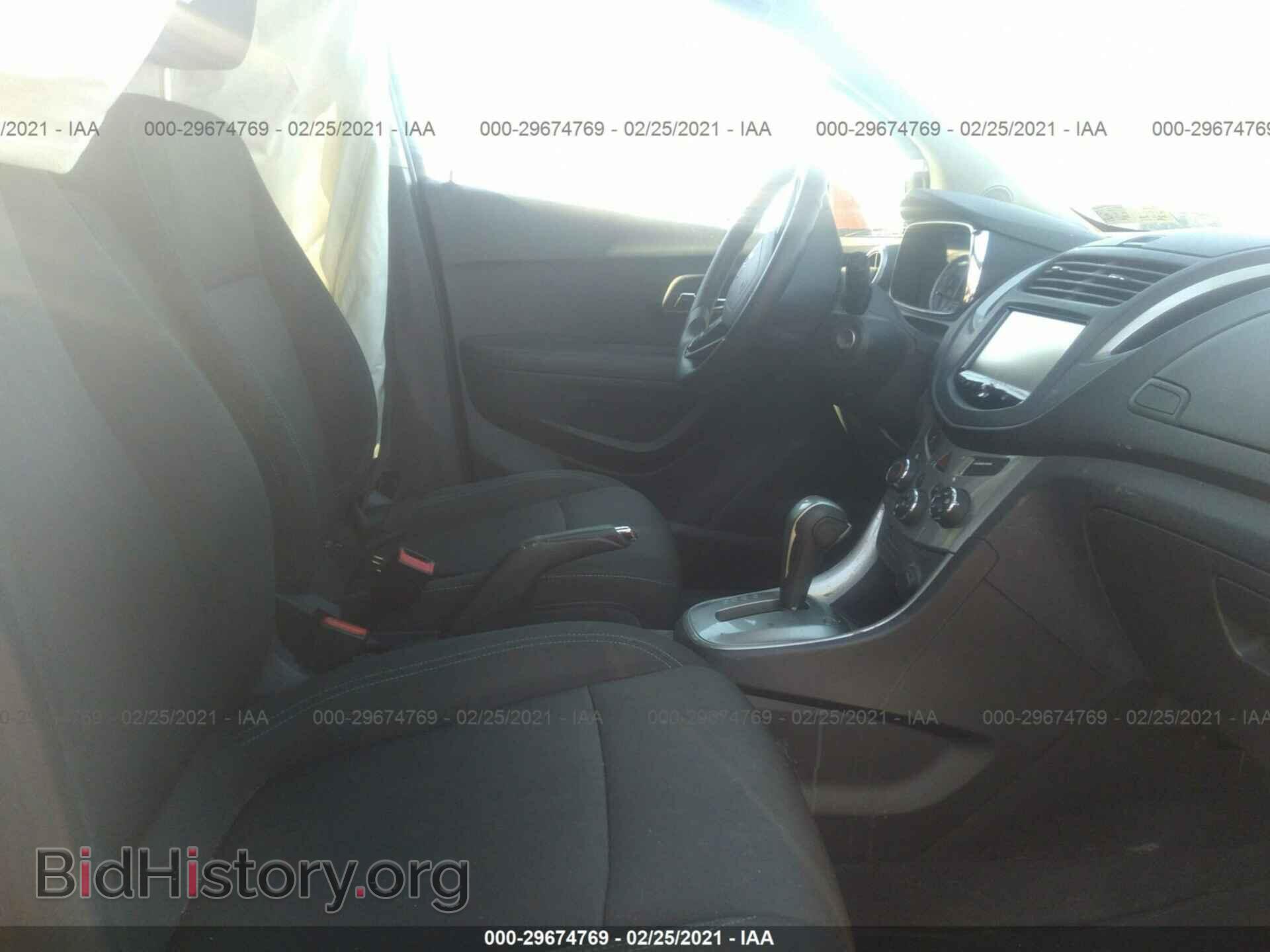 2015 CHEVROLET TRAX - VIN: KL7CJRSBXFB062996 - Фото 5
